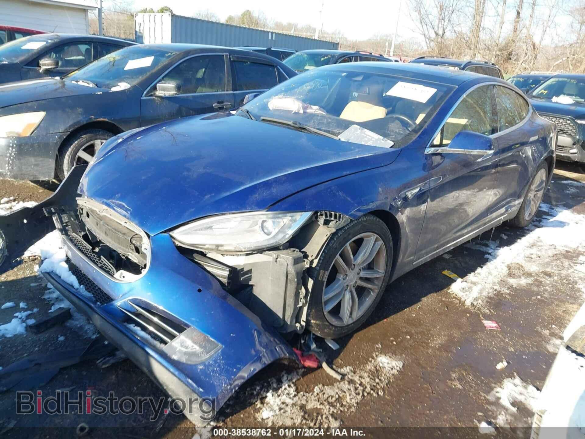 2015 TESLA MODEL S - VIN: 5YJSA1E21FF108028 - Photo 2