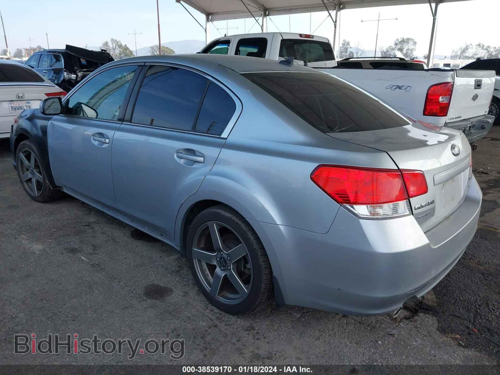 2012 SUBARU LEGACY - VIN: 4S3BMDL62C2008744 - Фото 3