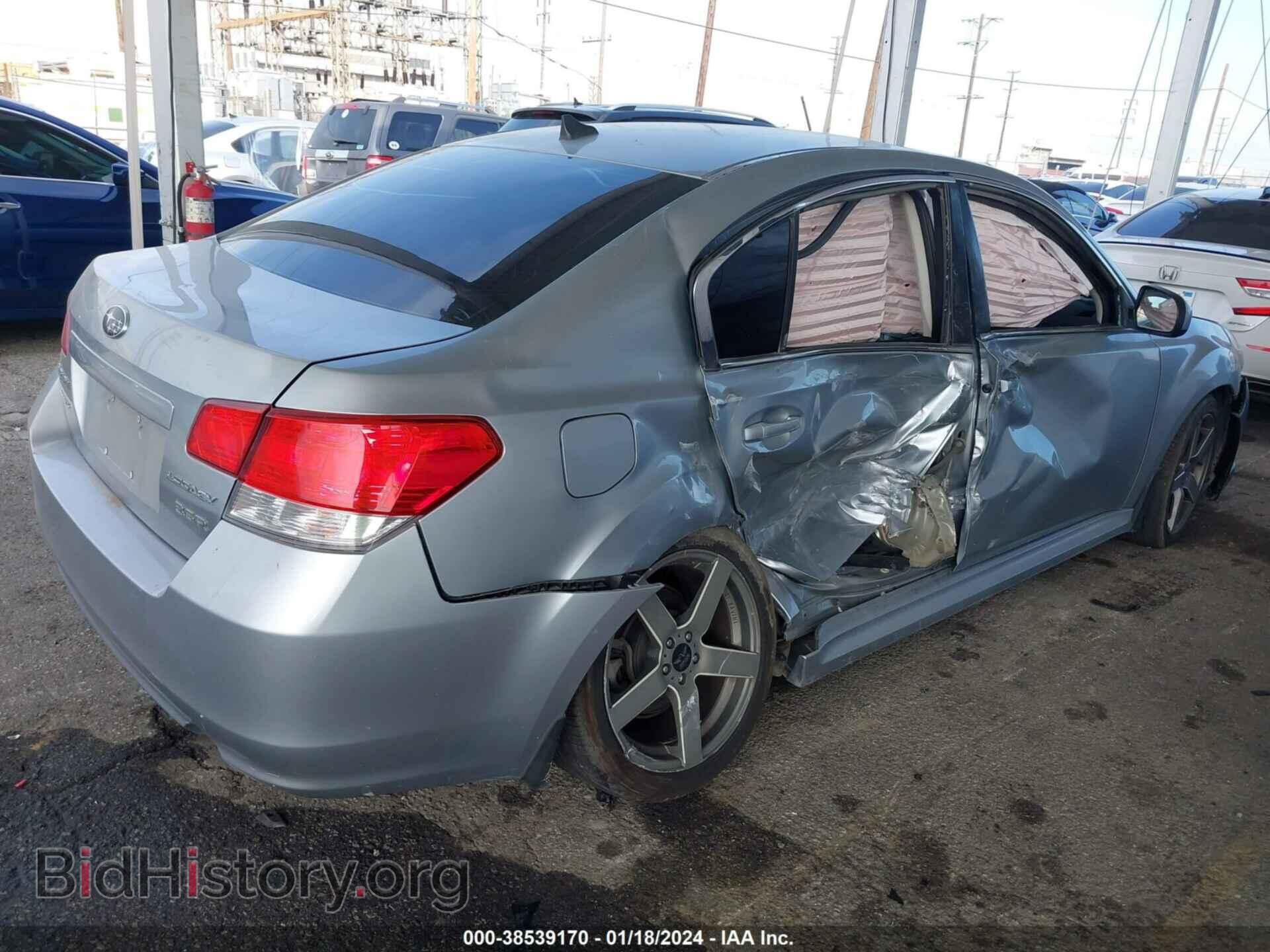2012 SUBARU LEGACY - VIN: 4S3BMDL62C2008744 - Фото 4