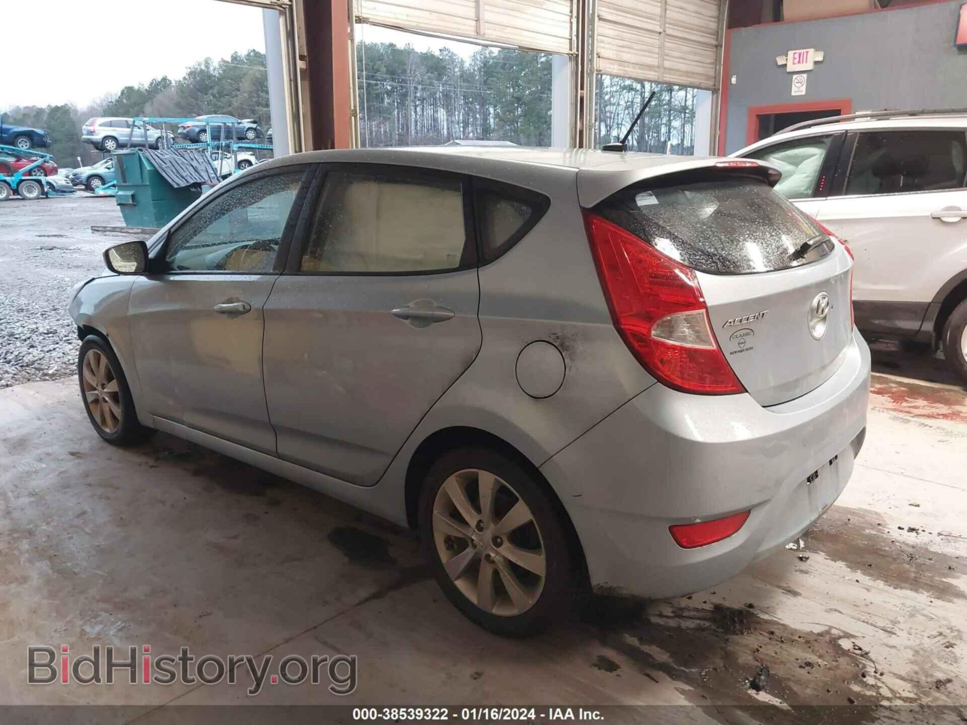 2012 HYUNDAI ACCENT - VIN: KMHCU5AE8CU041896 - Фото 3