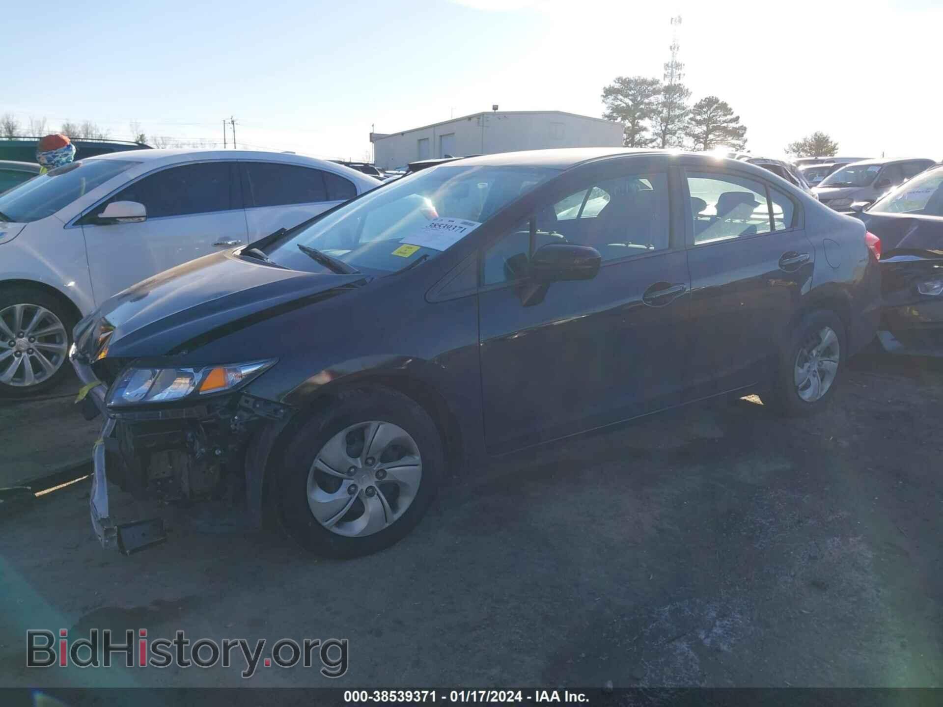2014 HONDA CIVIC - VIN: 19XFB2F58EE086398 - Фото 2