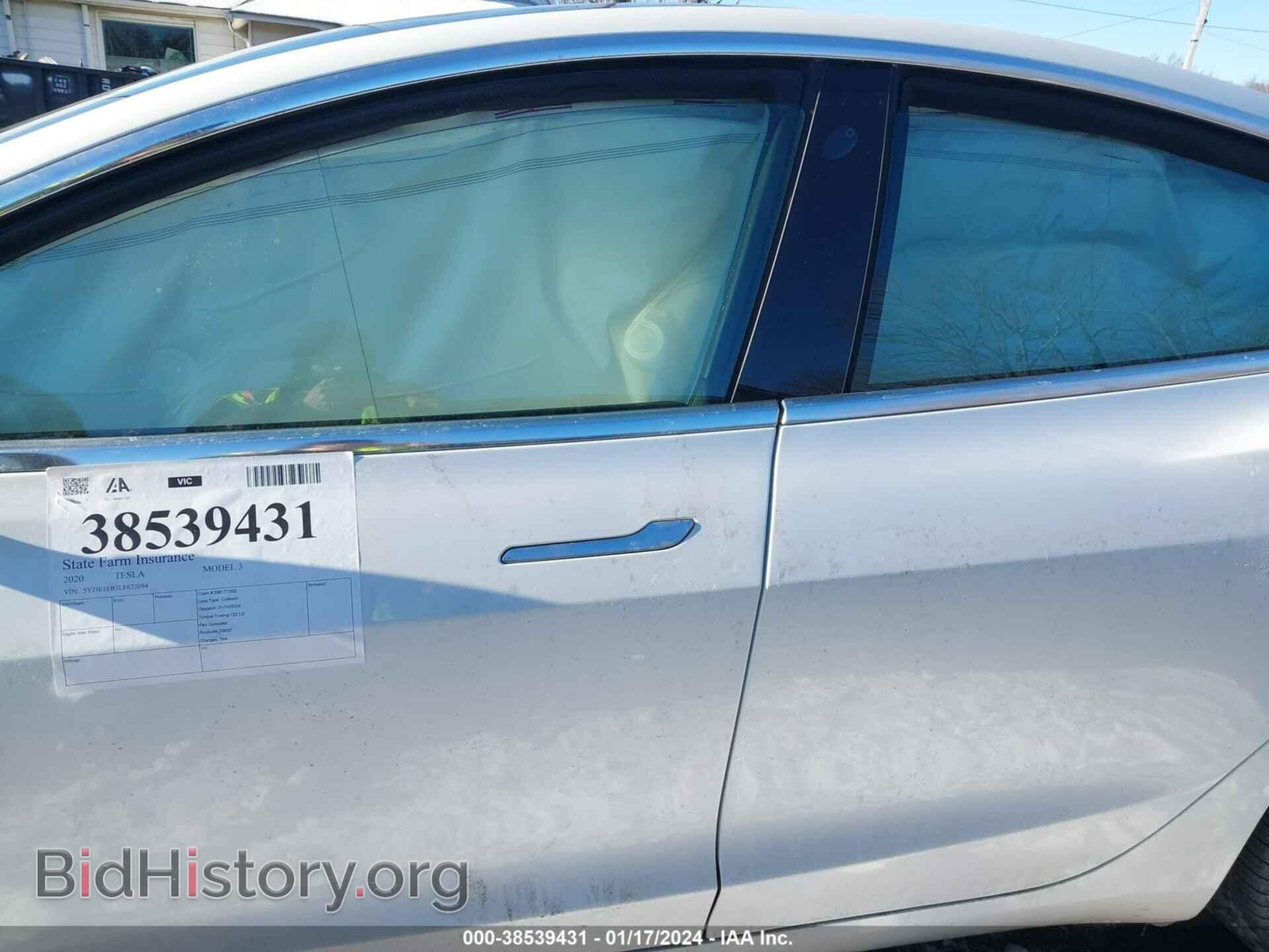 2020 TESLA MODEL 3 - VIN: 5YJ3E1EB3LF622094 - Фото 13