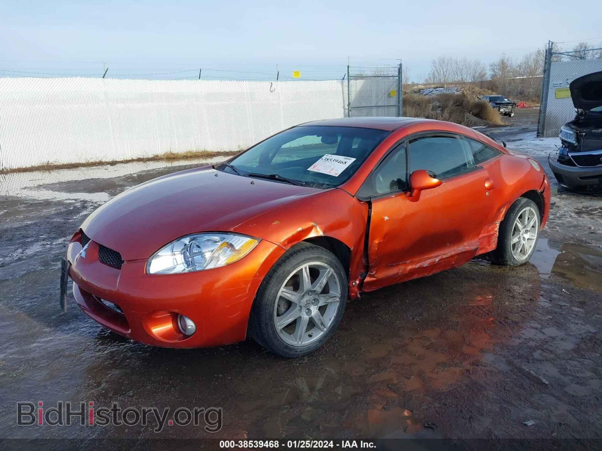 2007 MITSUBISHI ECLIPSE - VIN: 4A3AK34T57E006388 - Photo 2