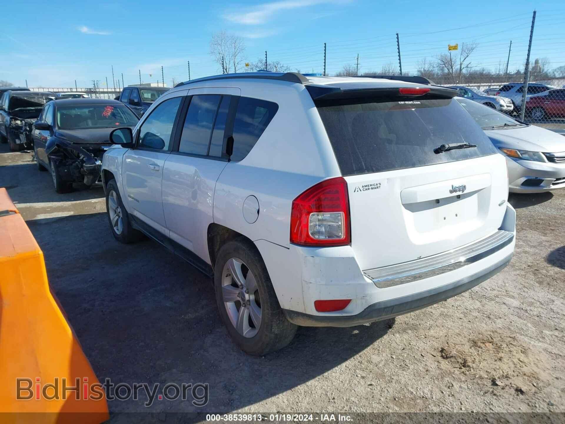 2012 JEEP COMPASS - VIN: 1C4NJCEB7CD634904 - Фото 3