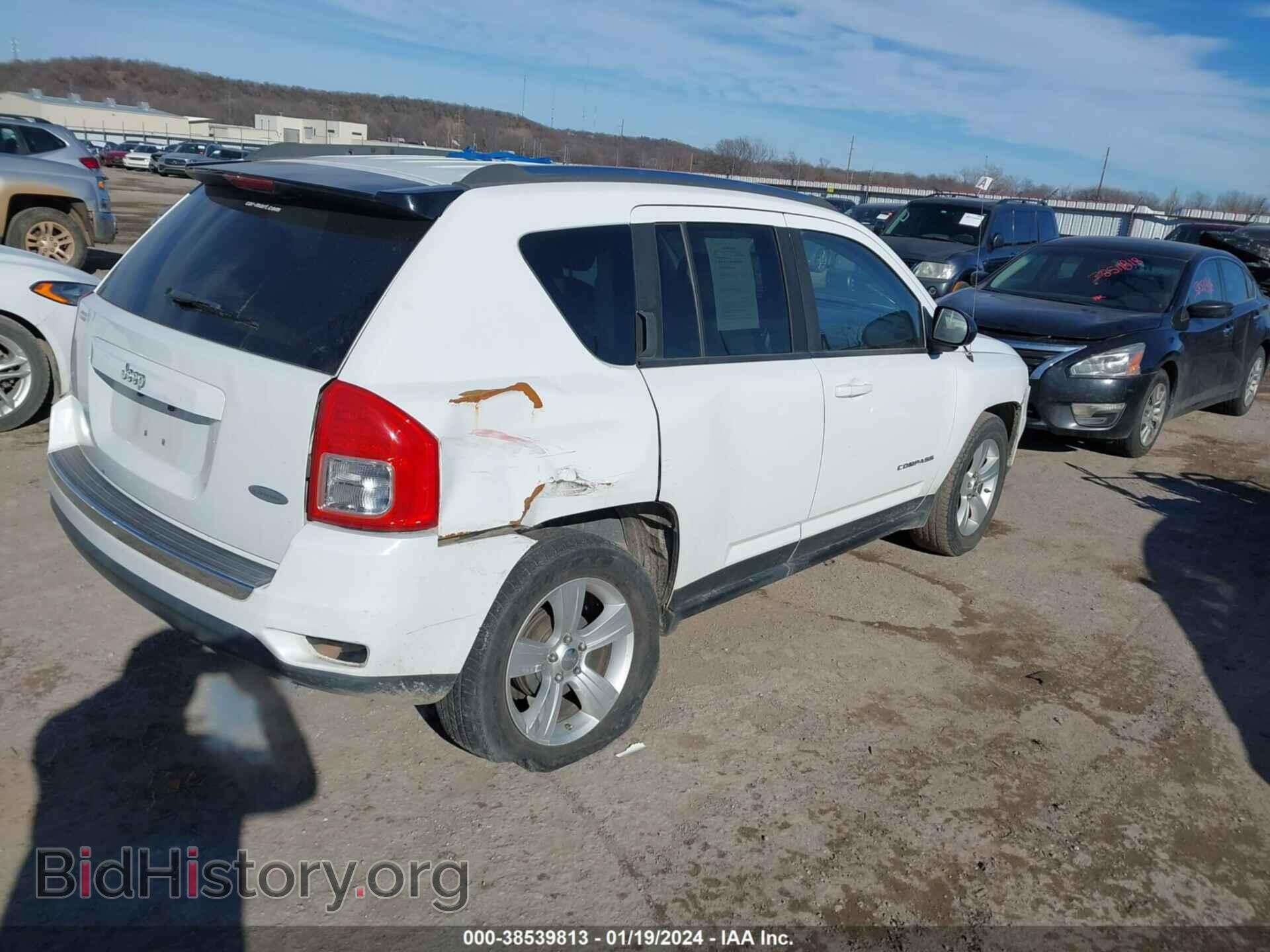 2012 JEEP COMPASS - VIN: 1C4NJCEB7CD634904 - Фото 4