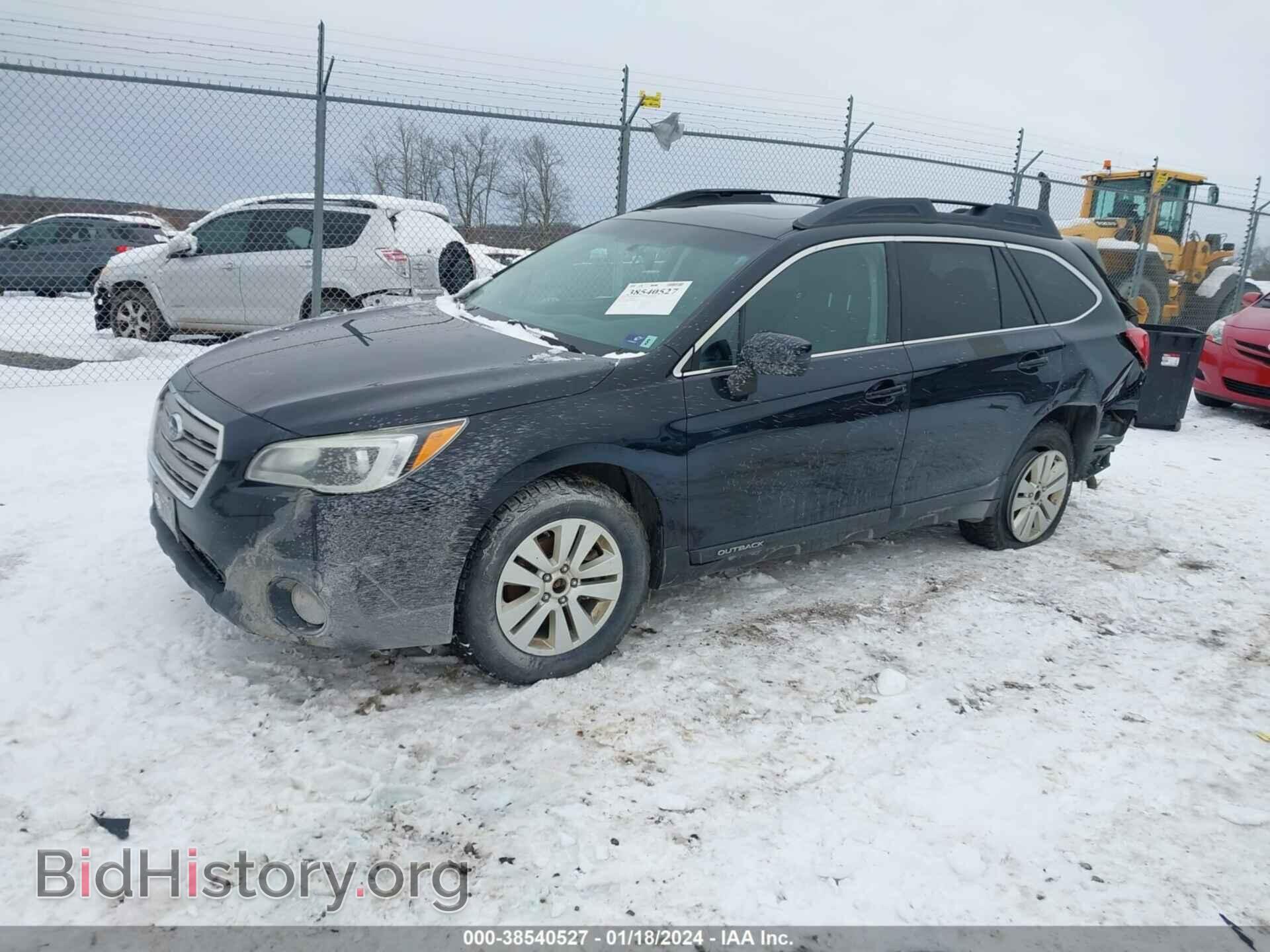 2016 SUBARU OUTBACK - VIN: 4S4BSADC1G3298656 - Фото 2