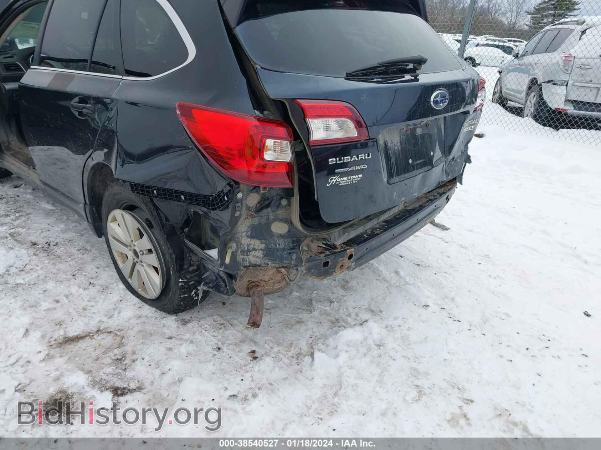 2016 SUBARU OUTBACK - VIN: 4S4BSADC1G3298656 - Фото 6