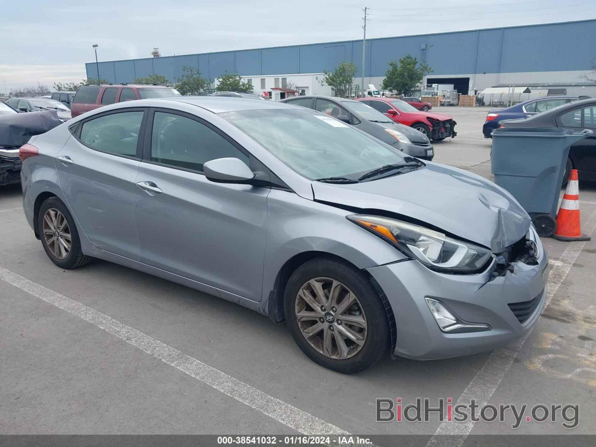 Photo 5NPDH4AE8FH644109 - HYUNDAI ELANTRA 2015