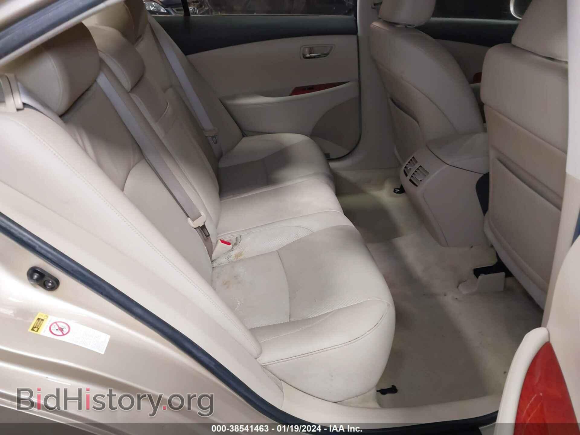 2008 LEXUS ES 350 - VIN: JTHBJ46G982192969 - Фото 8