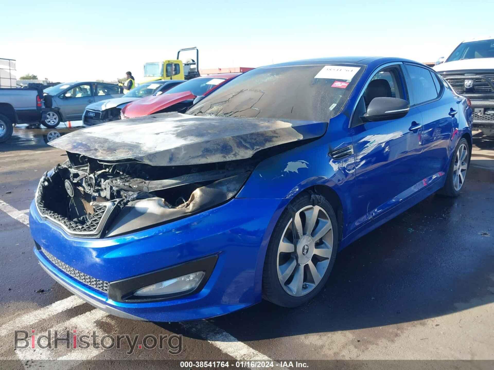 2013 KIA OPTIMA - VIN: 5XXGR4A62DG117856 - Фото 2