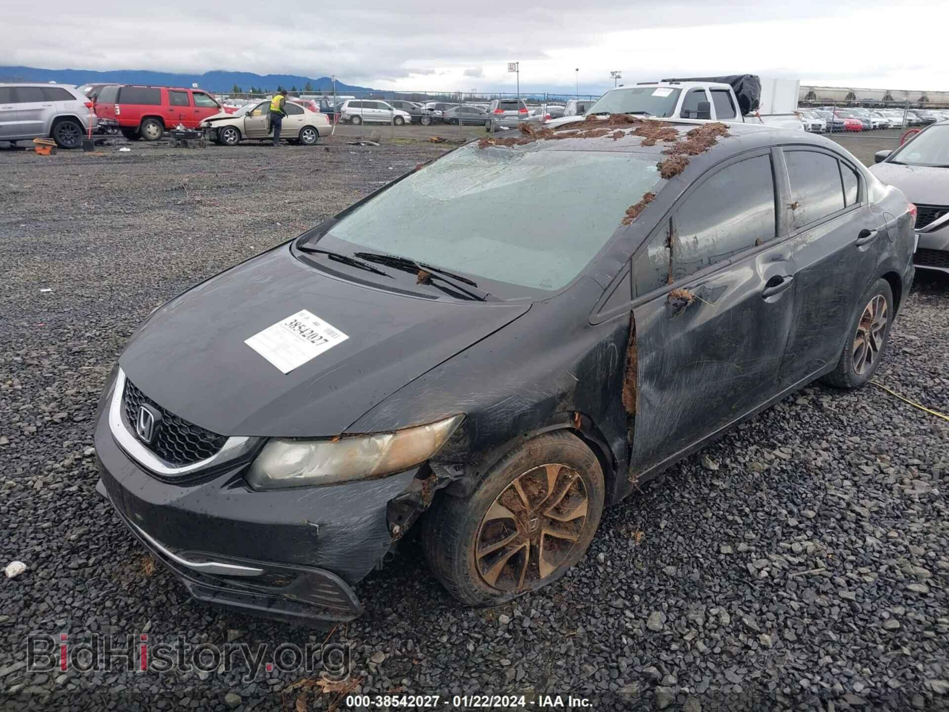 2014 HONDA CIVIC - VIN: 19XFB2F82EE233289 - Фото 2
