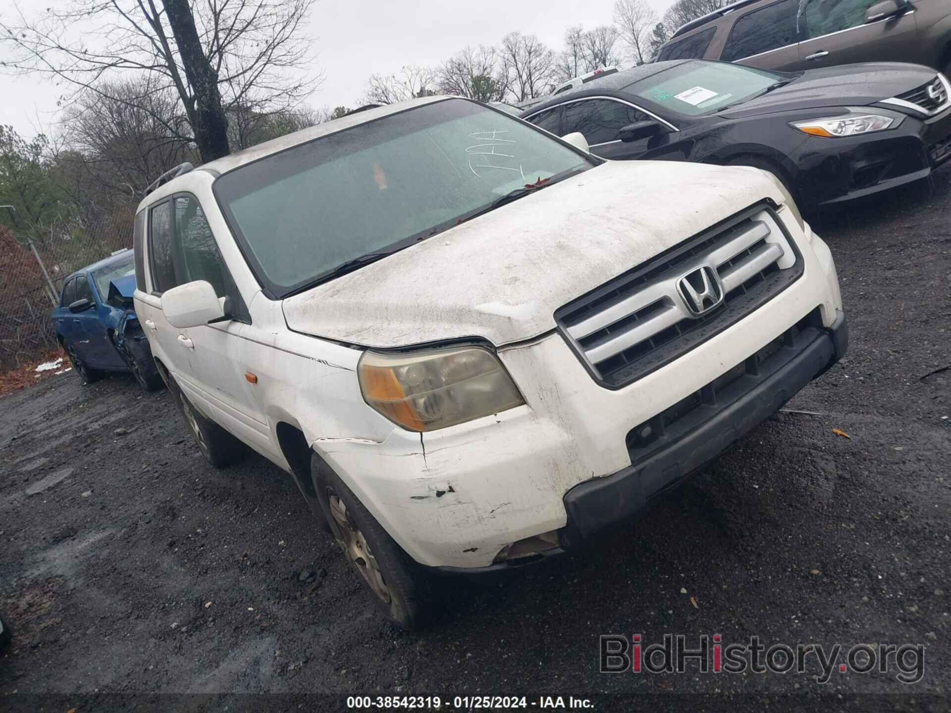 Photo 5FNYF28496B010587 - HONDA PILOT 2006