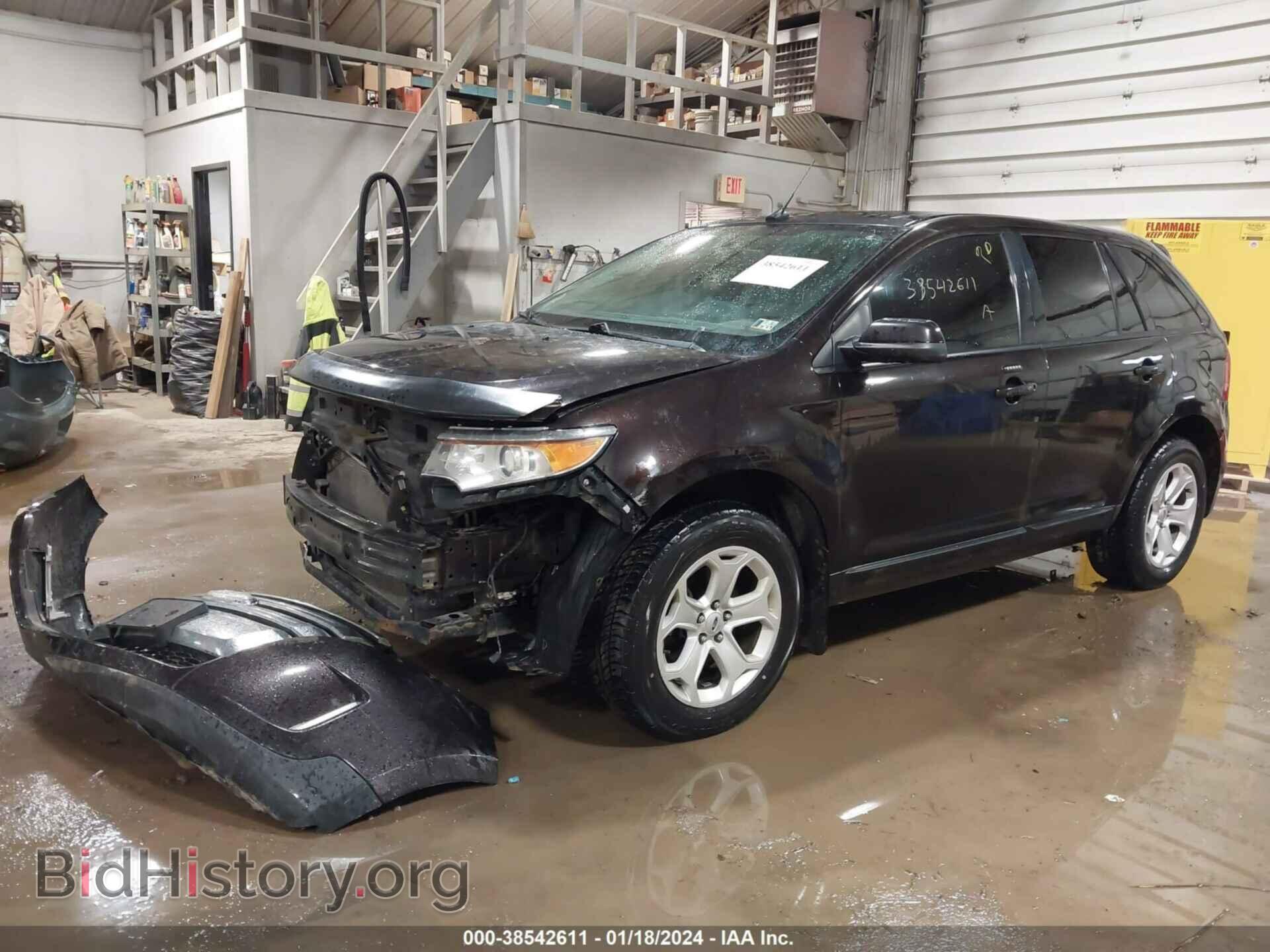 2013 FORD EDGE - VIN: 2FMDK4JC4DBA11515 - Фото 2