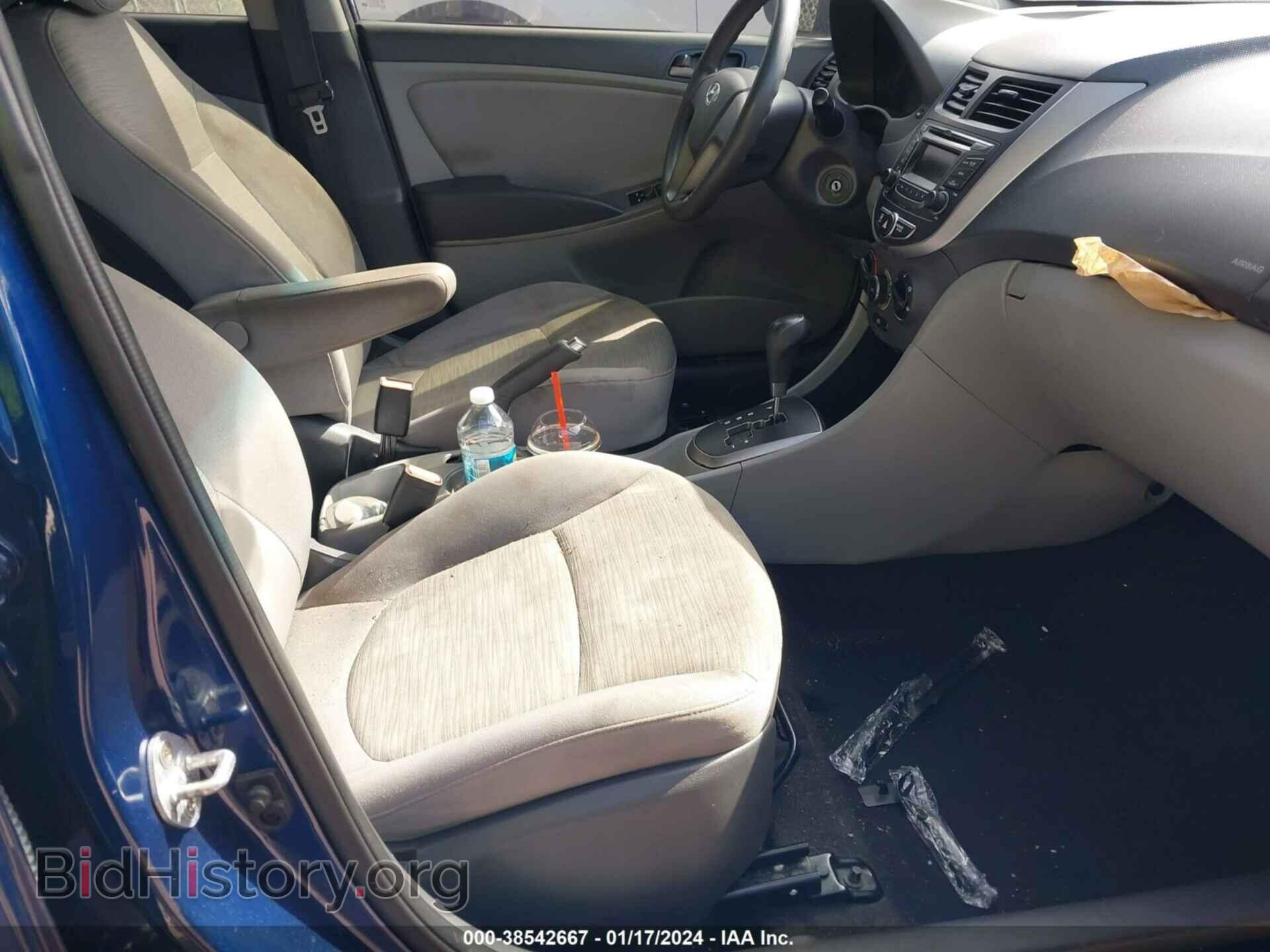 2017 HYUNDAI ACCENT - VIN: KMHCT4AE5HU287115 - Фото 5