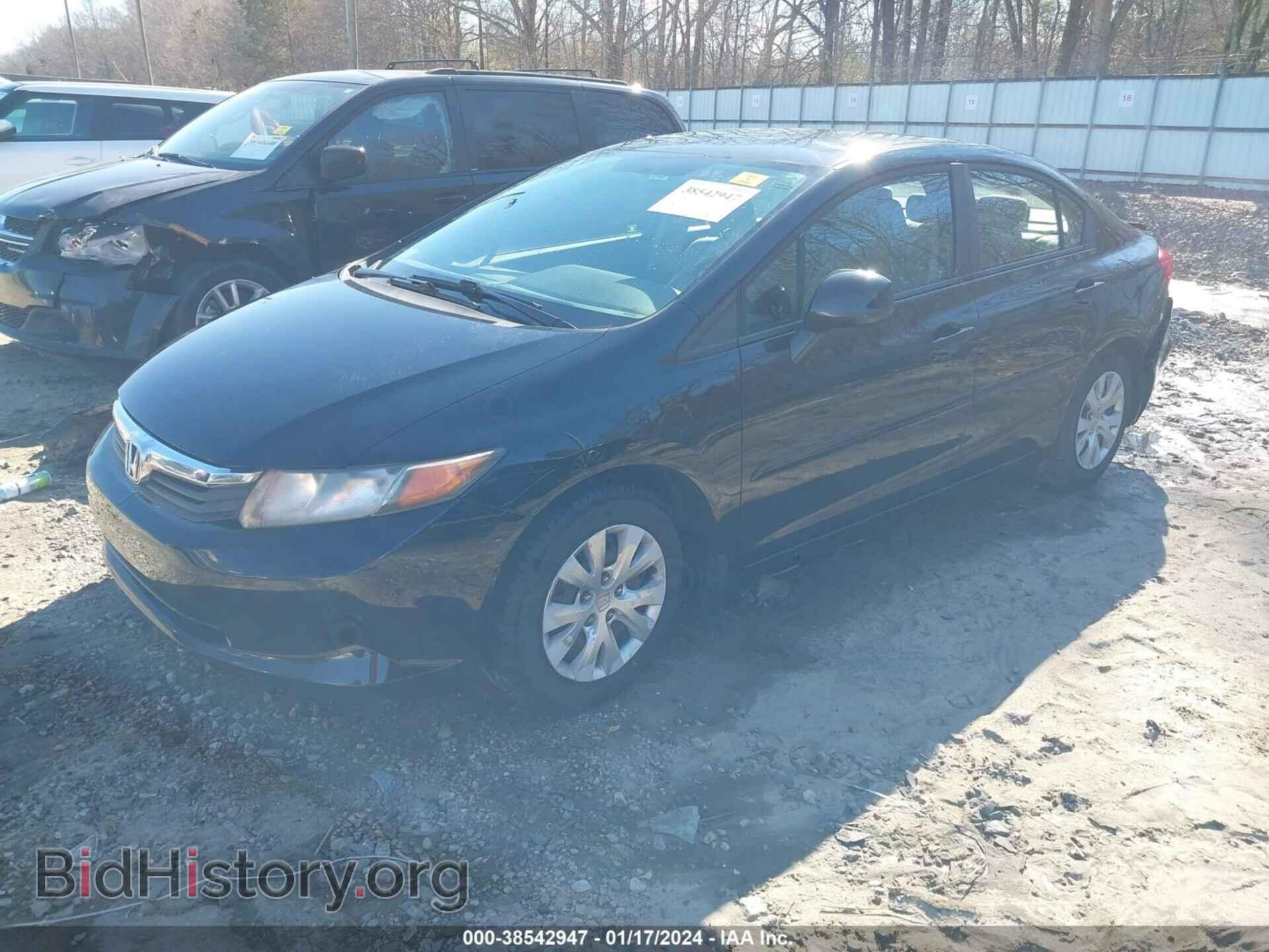2012 HONDA CIVIC - VIN: 19XFB2F5XCE095956 - Фото 2