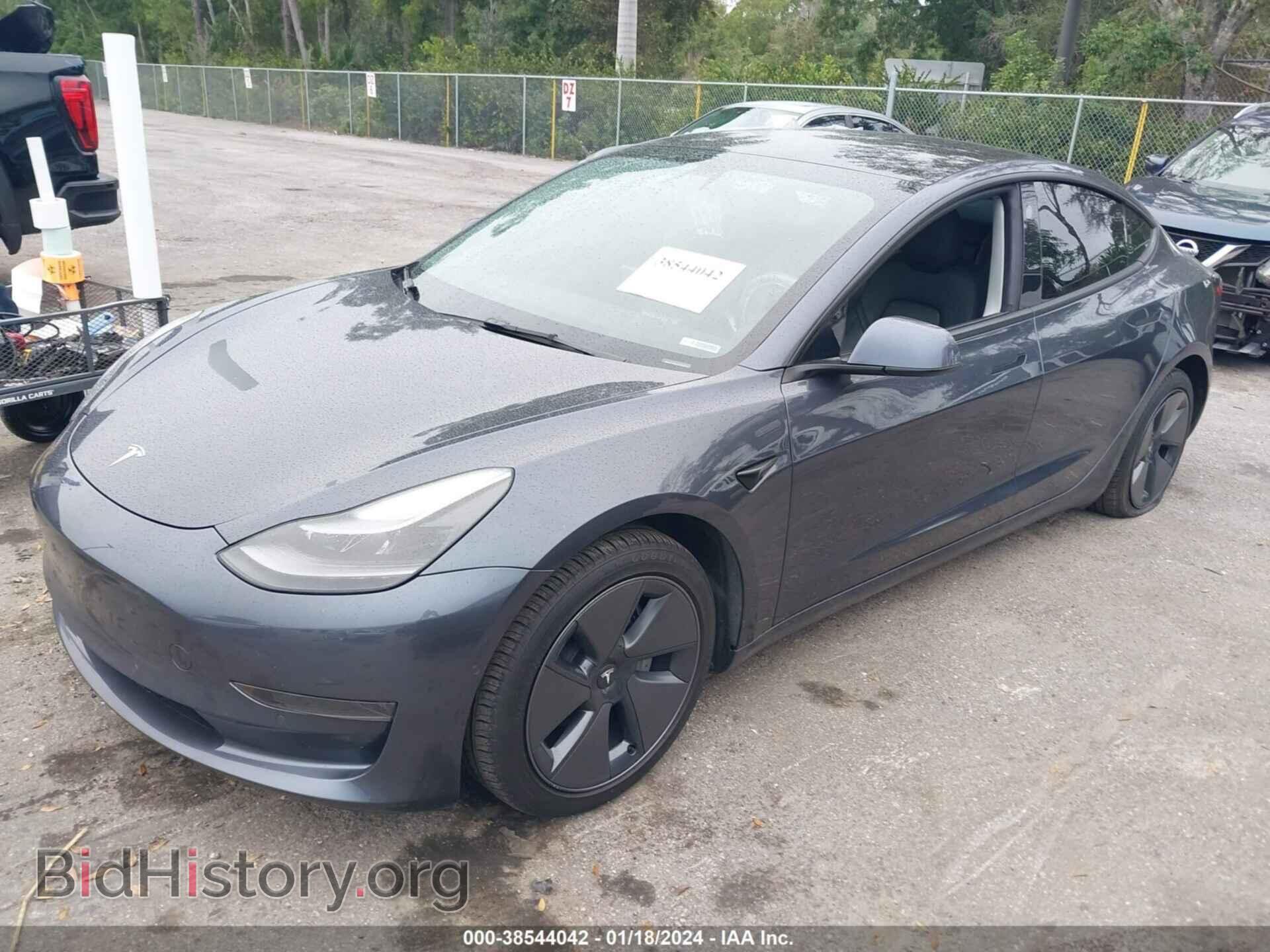 2022 TESLA MODEL 3 - VIN: 5YJ3E1EA5NF102750 - Фото 2