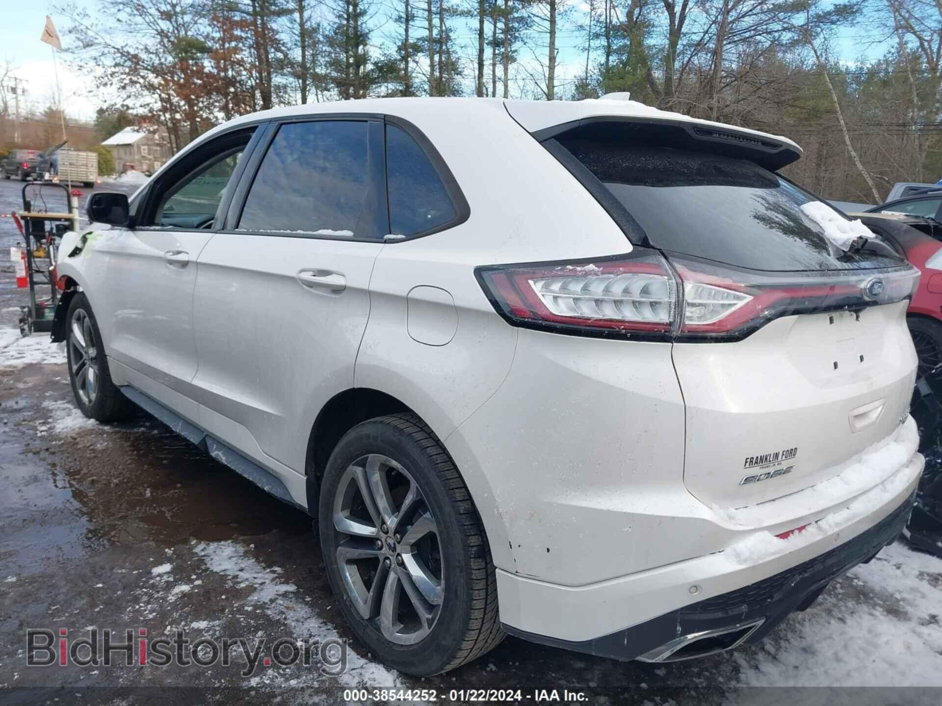 2015 FORD EDGE - VIN: 2FMTK4AP2FBB36868 - Фото 3
