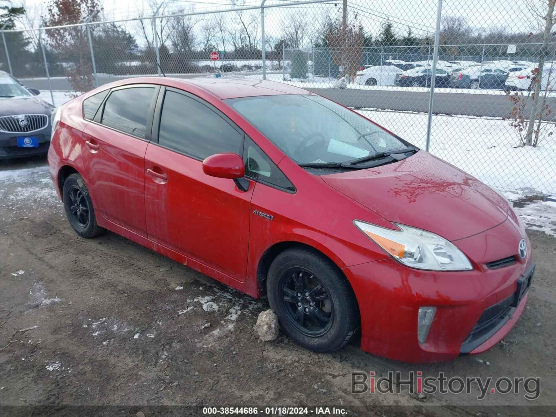 Photo JTDKN3DU6E0381224 - TOYOTA PRIUS 2014