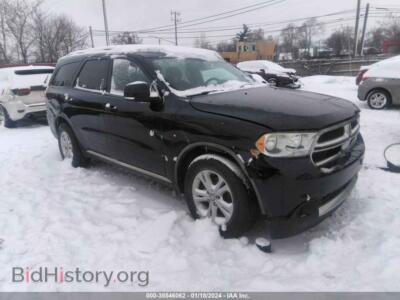 2012 Dodge DURANGO Crew, blue — VIN 1C4RDJDG4CC309157, IAAI
