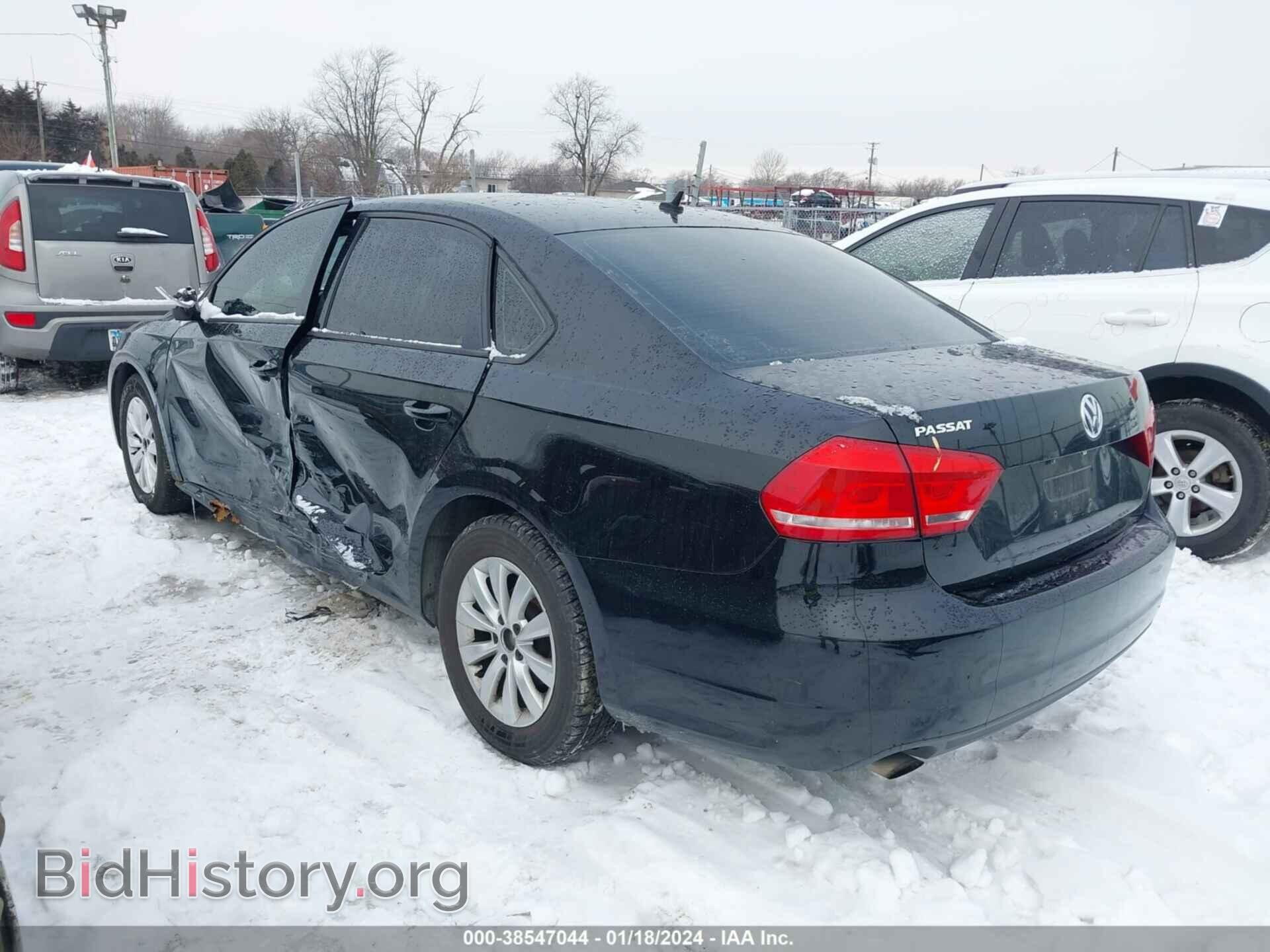 2012 VOLKSWAGEN PASSAT - VIN: 1VWAP7A3XCC035100 - Фото 3