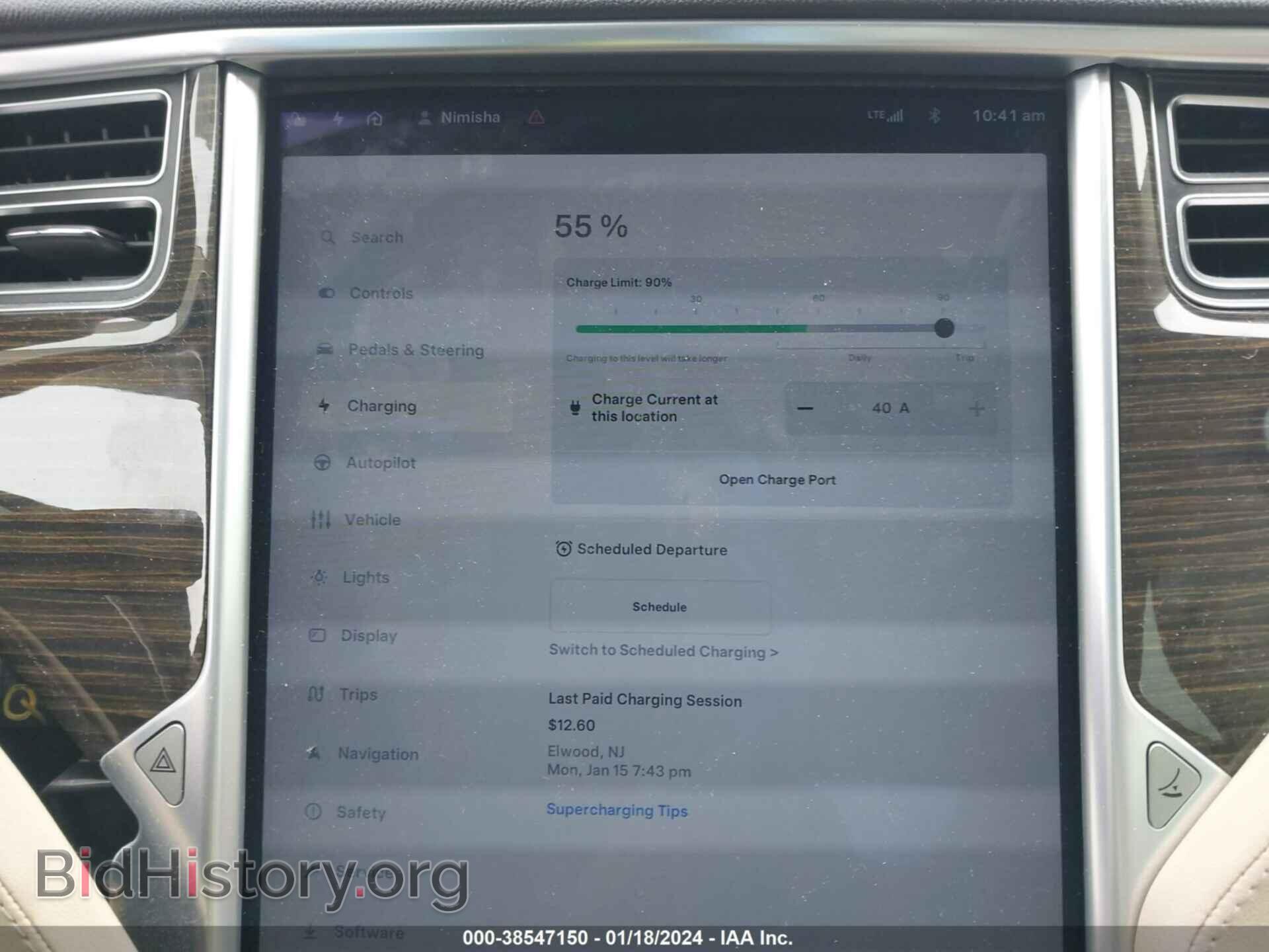 2015 TESLA MODEL S - VIN: 5YJSA1S19FFP71472 - Photo 17
