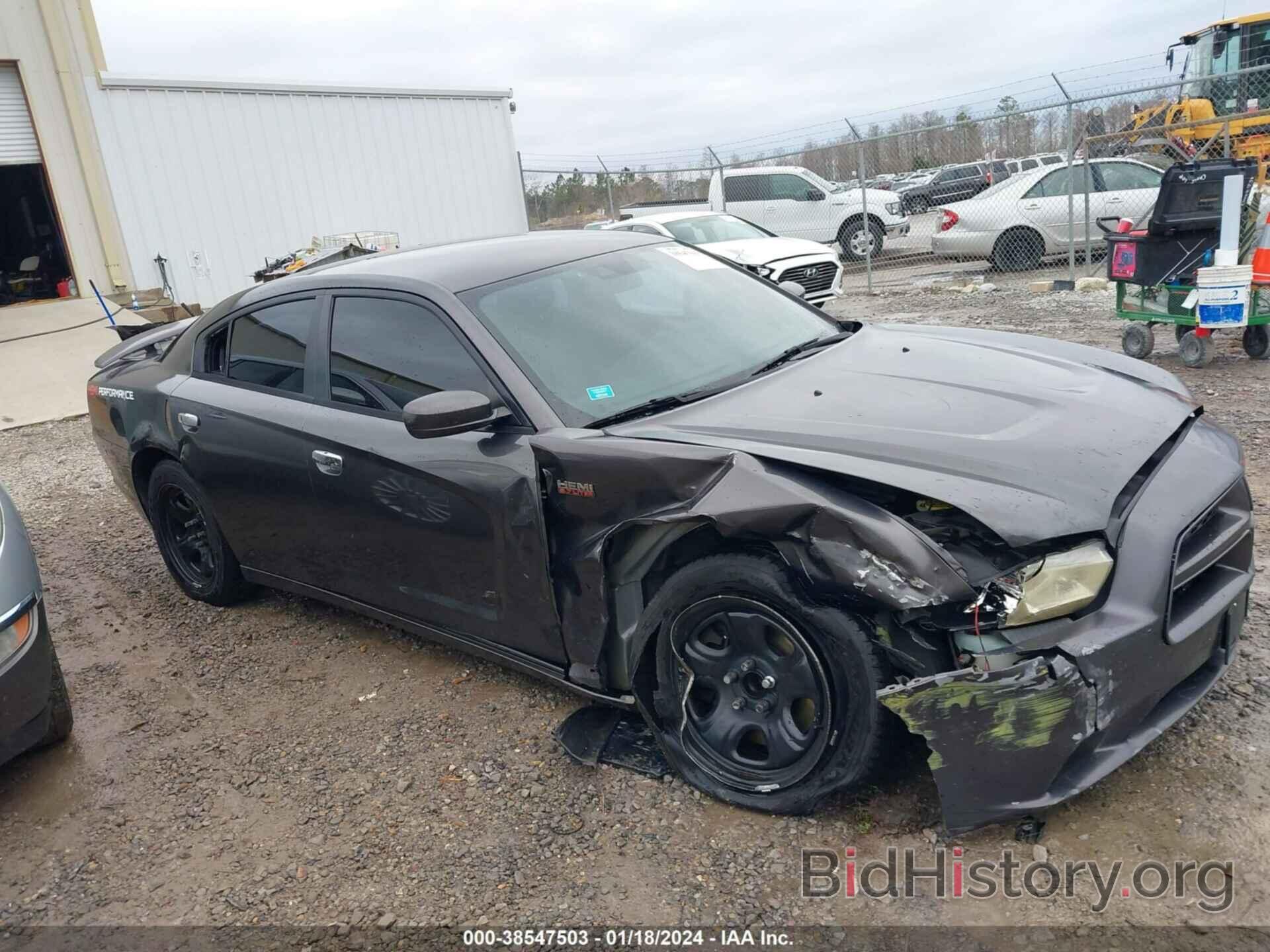 Photo 2C3CDXAT3EH132972 - DODGE CHARGER 2014