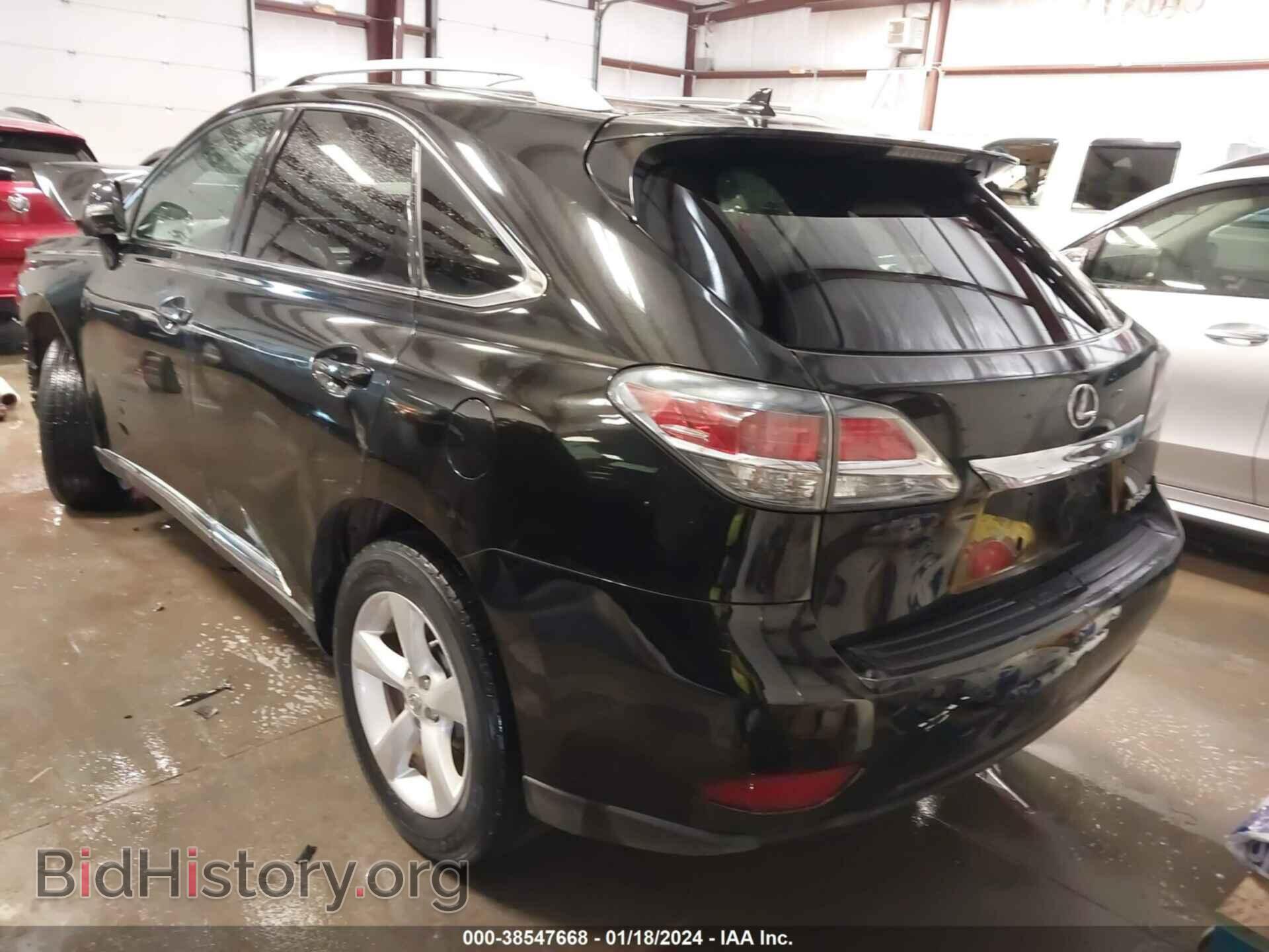 2013 LEXUS RX 350 - VIN: 2T2BK1BA7DC212125 - Фото 3