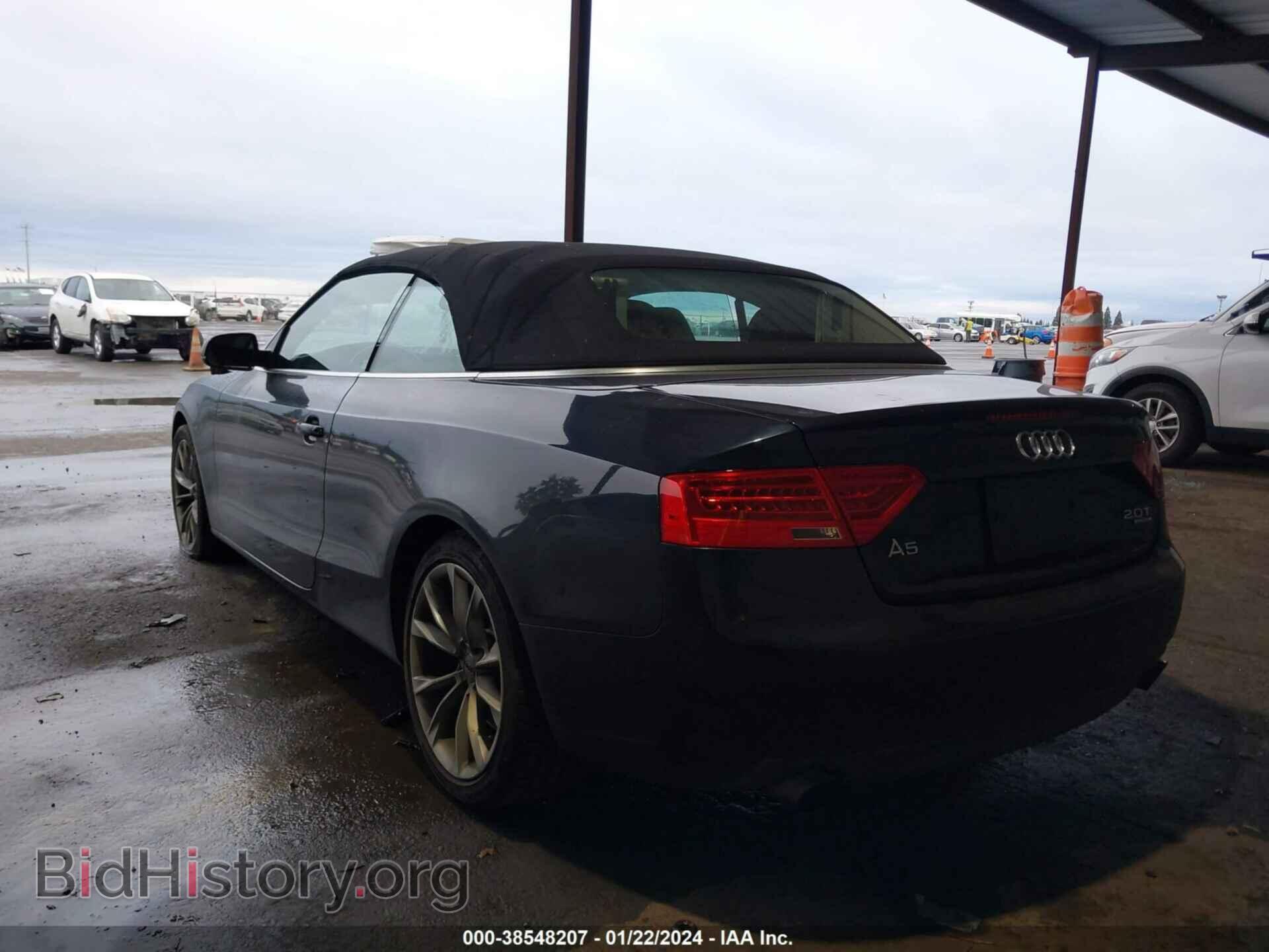 2014 AUDI A5 - VIN: WAUCFAFH9EN008524 - Фото 3