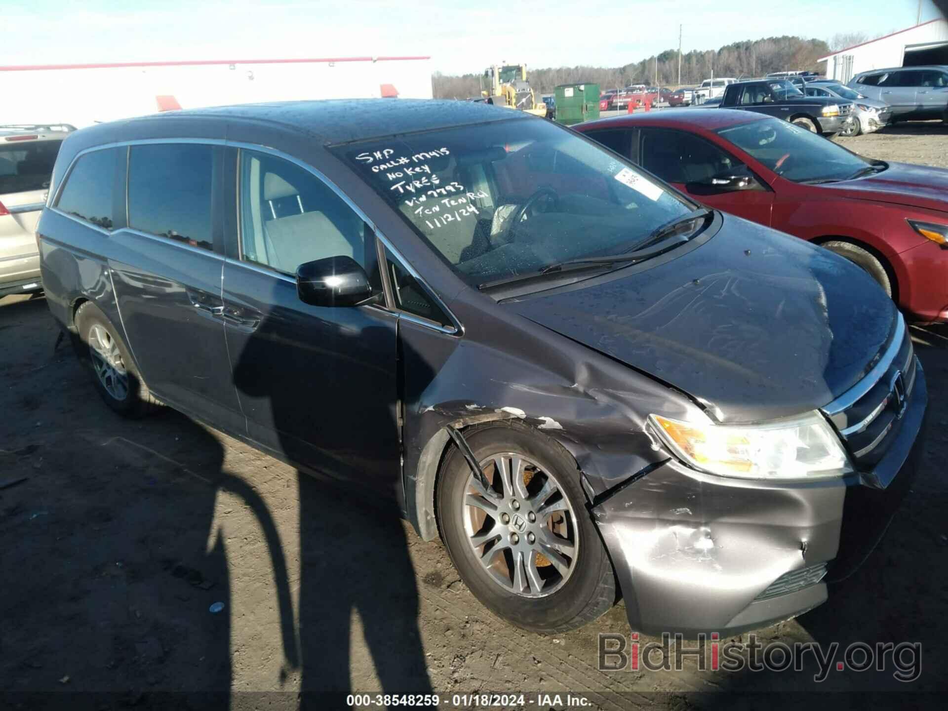 Photo 5FNRL5H42CB057793 - HONDA ODYSSEY 2012