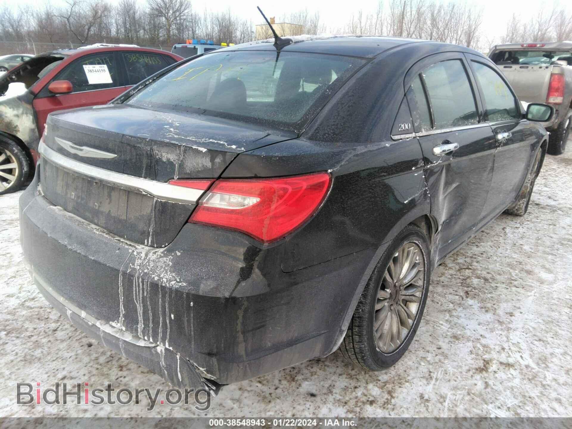 2013 CHRYSLER 200 - VIN: 1C3CCBCG3DN505214 - Фото 4