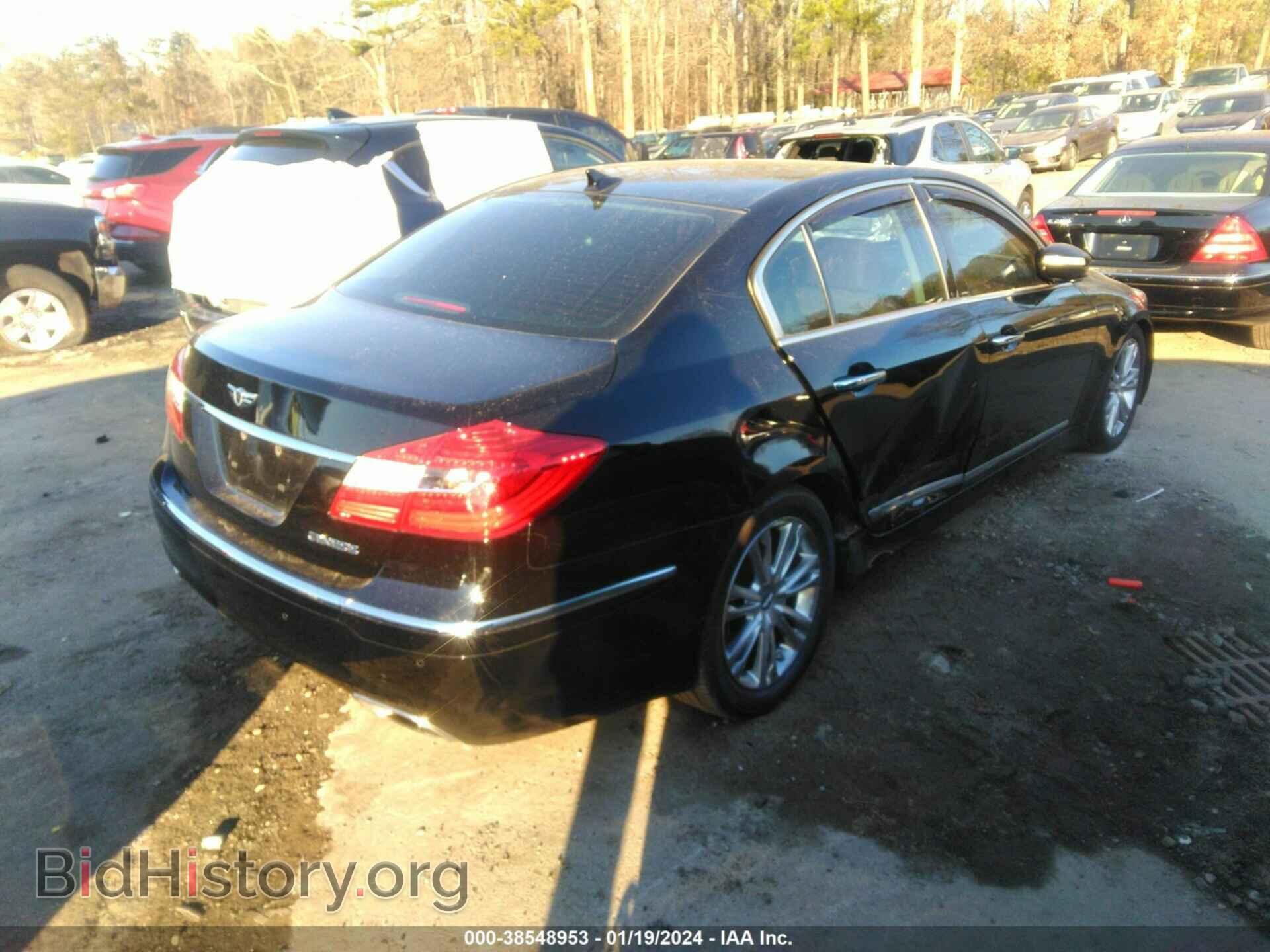 2012 HYUNDAI GENESIS - VIN: KMHGC4DF9CU211072 - Фото 4