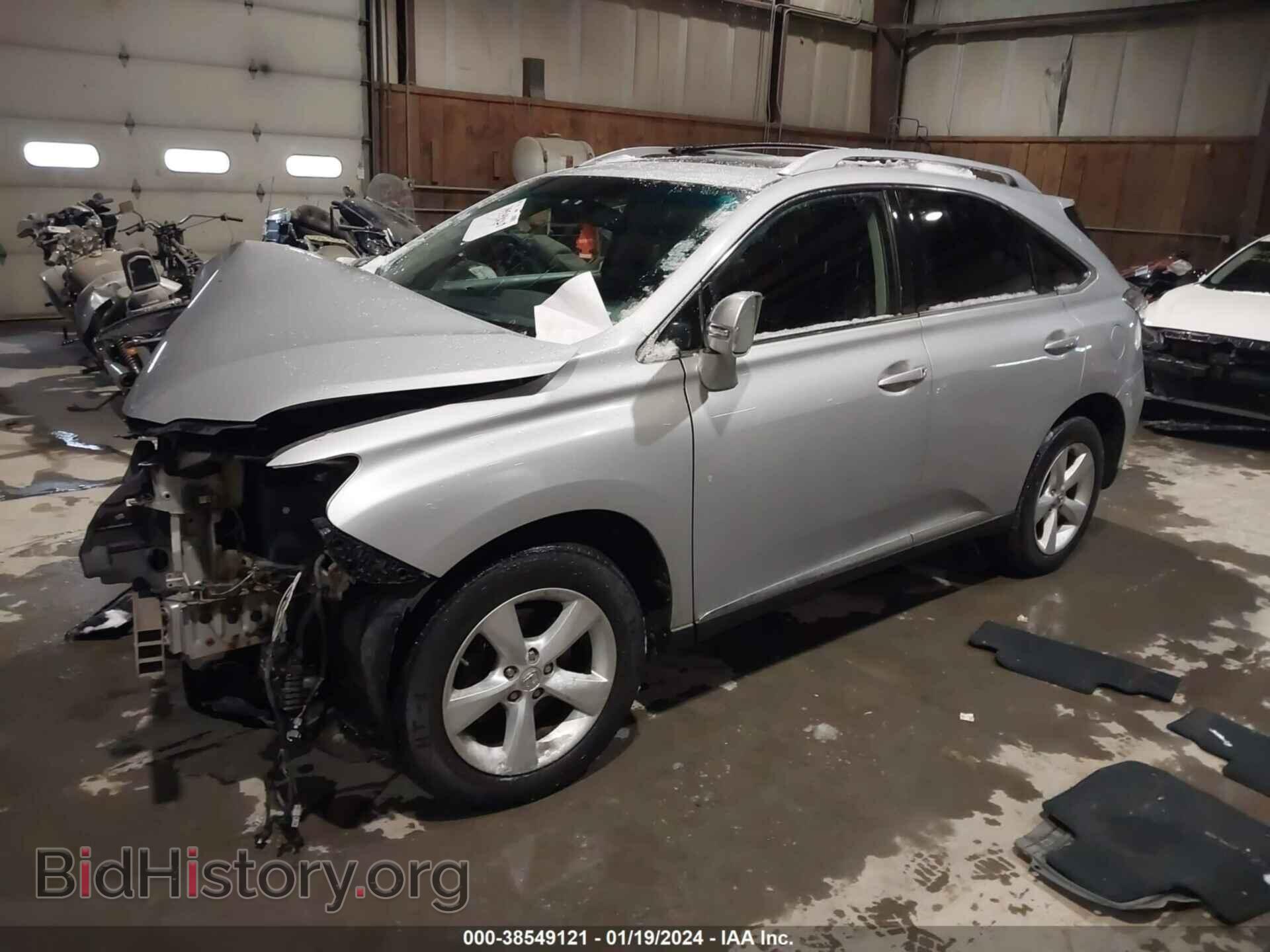 2011 LEXUS RX 350 - VIN: 2T2BK1BA5BC083766 - Фото 2