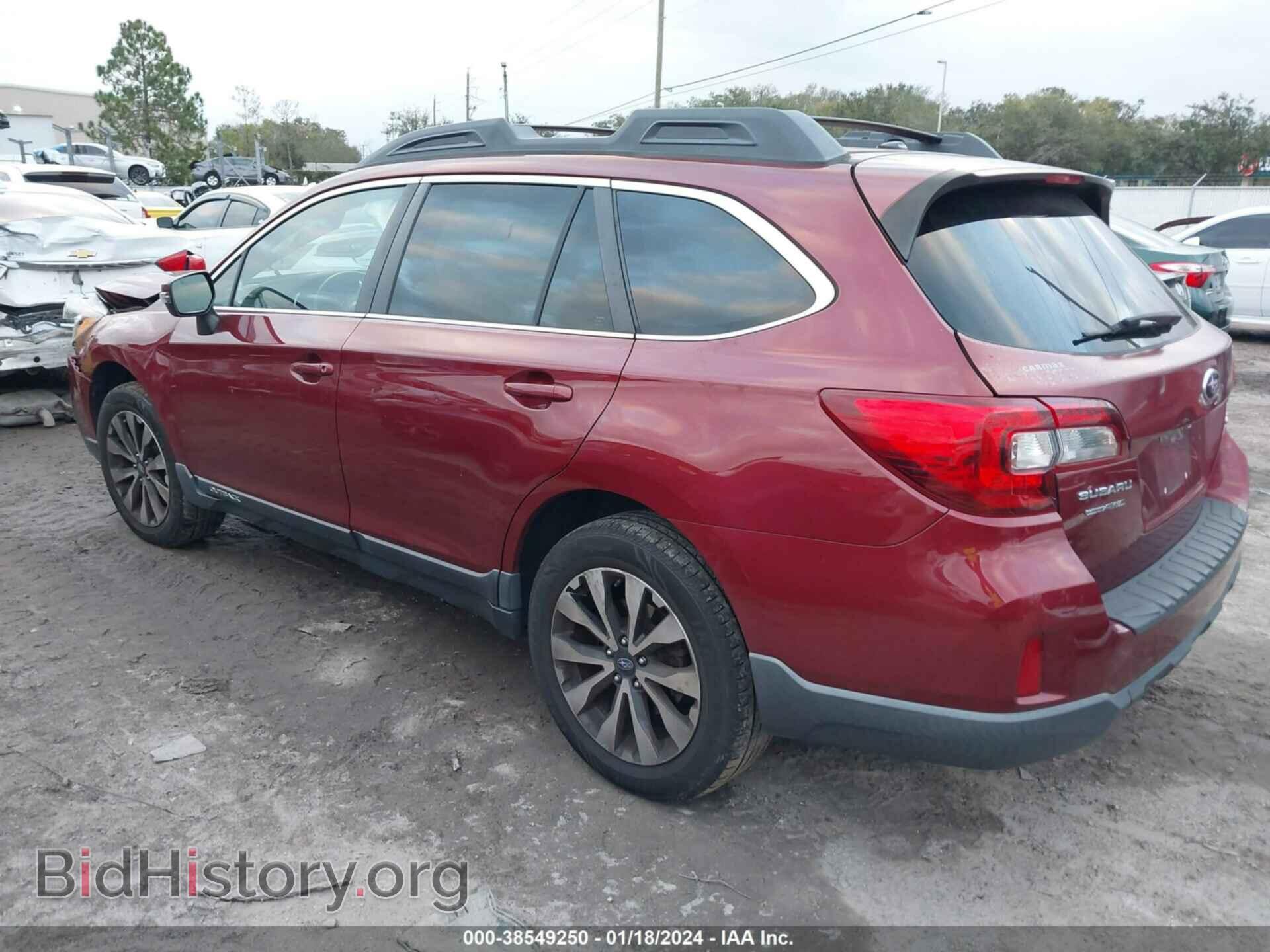 2015 SUBARU OUTBACK - VIN: 4S4BSALC2F3234805 - Фото 3