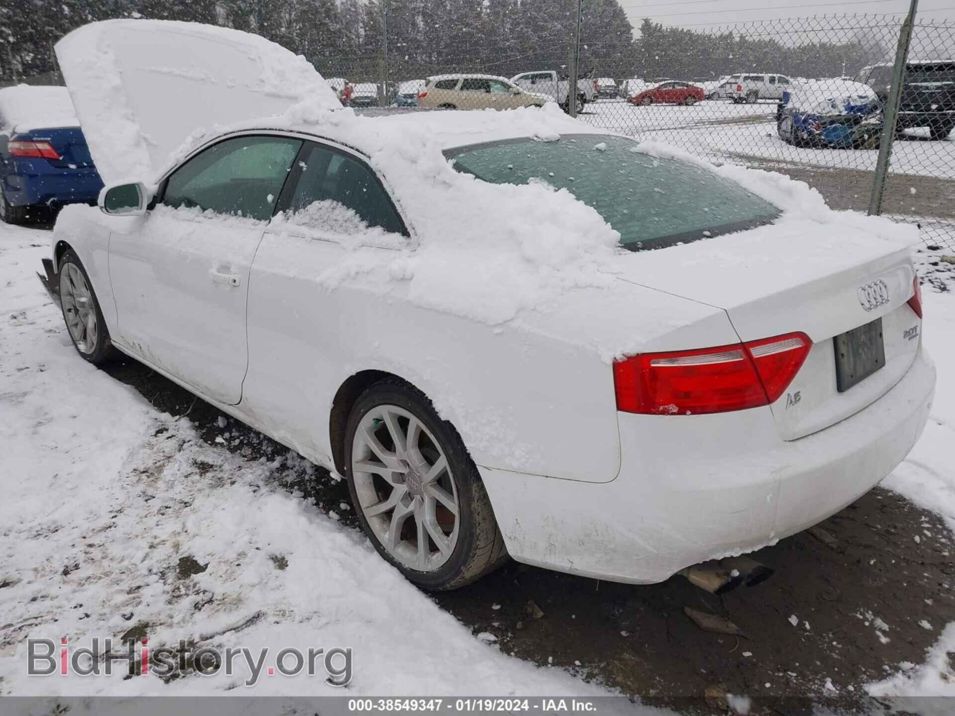 2011 AUDI A5 - VIN: WAUCFAFR9BA039140 - Фото 3