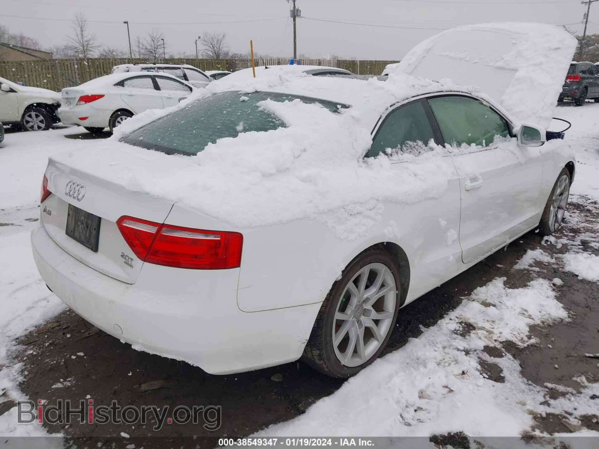 2011 AUDI A5 - VIN: WAUCFAFR9BA039140 - Фото 4