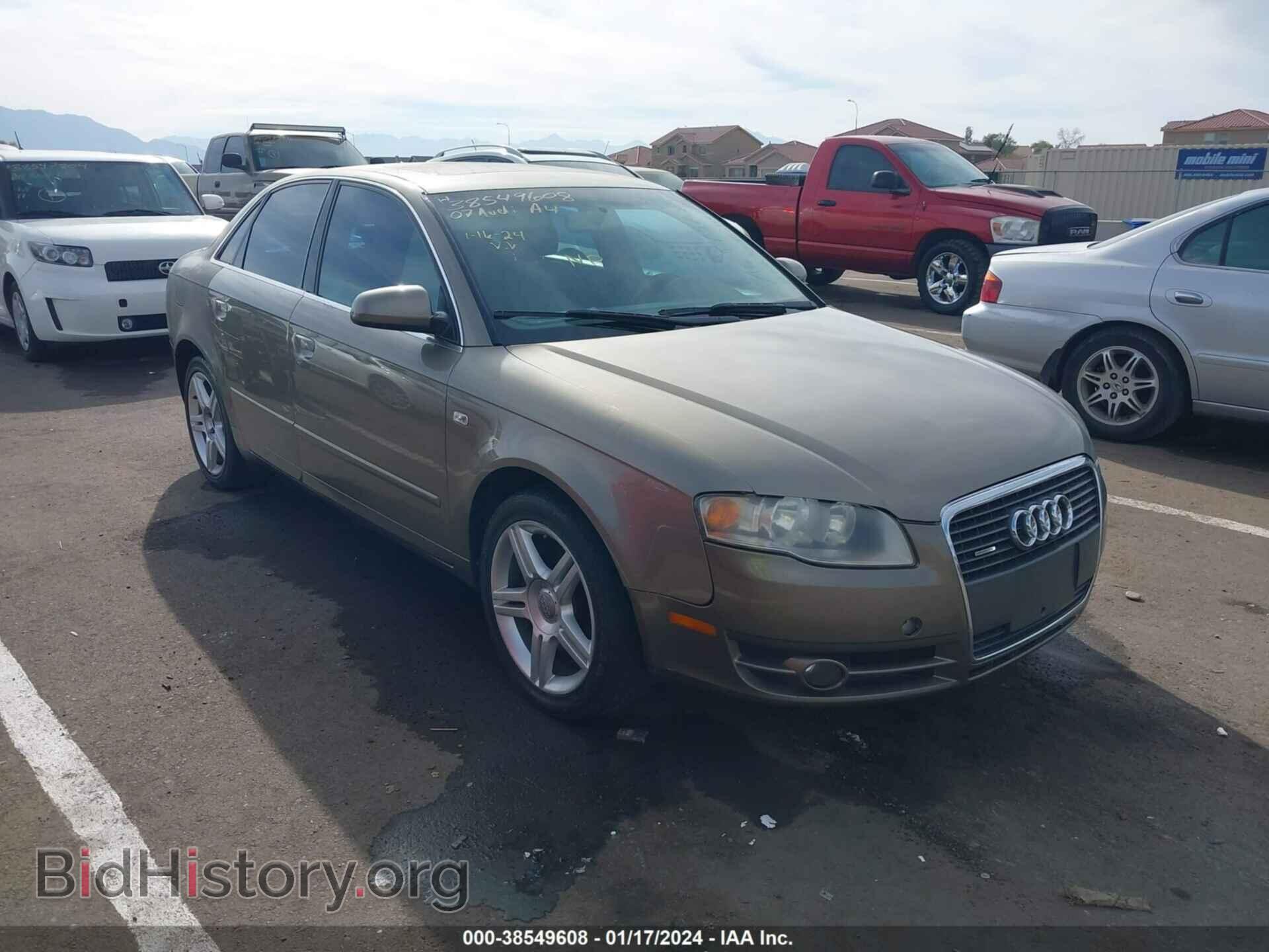 Фотография WAUDF78E67A101683 - AUDI A4 2007