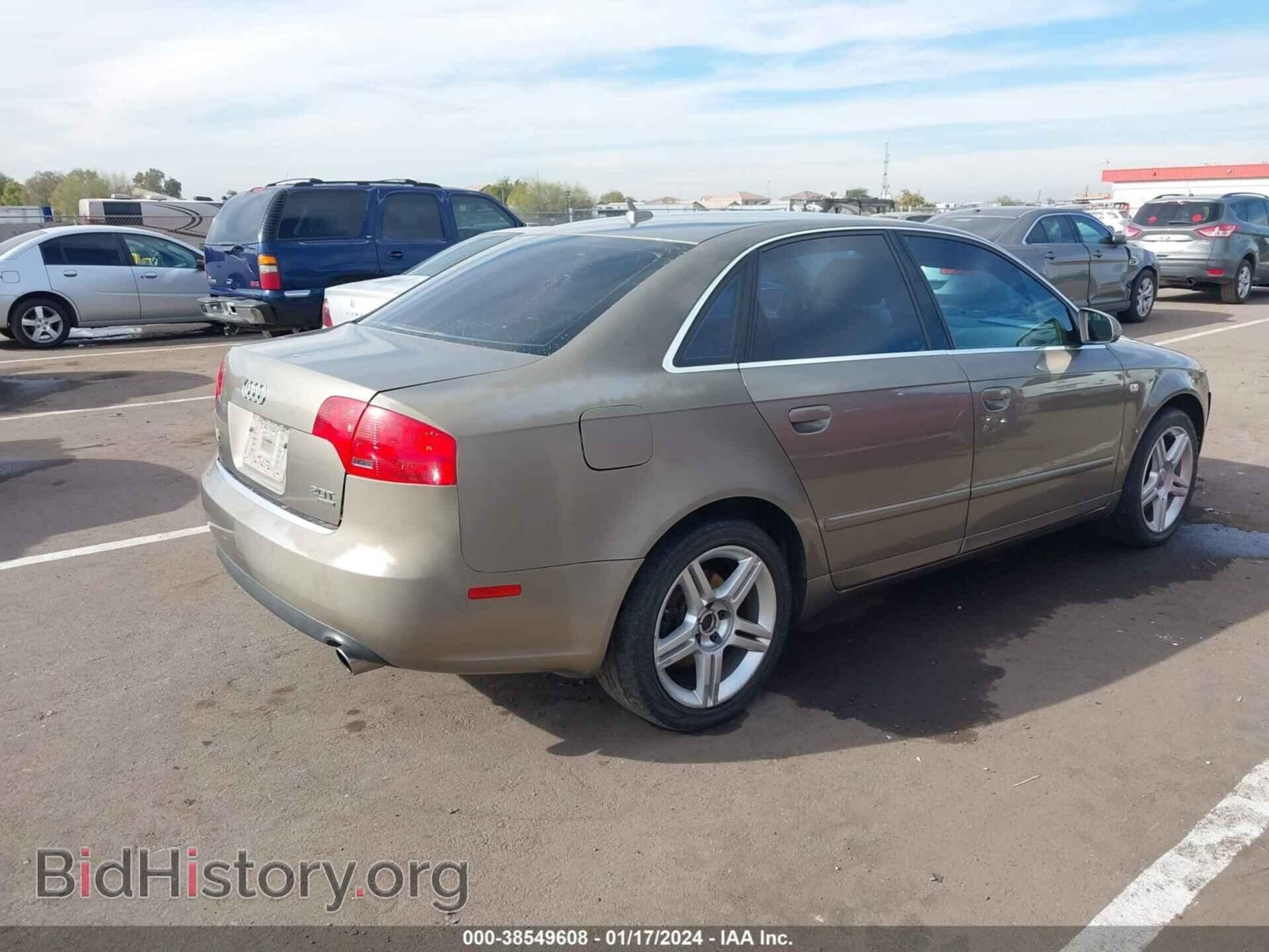 2007 AUDI A4 - VIN: WAUDF78E67A101683 - Фото 4