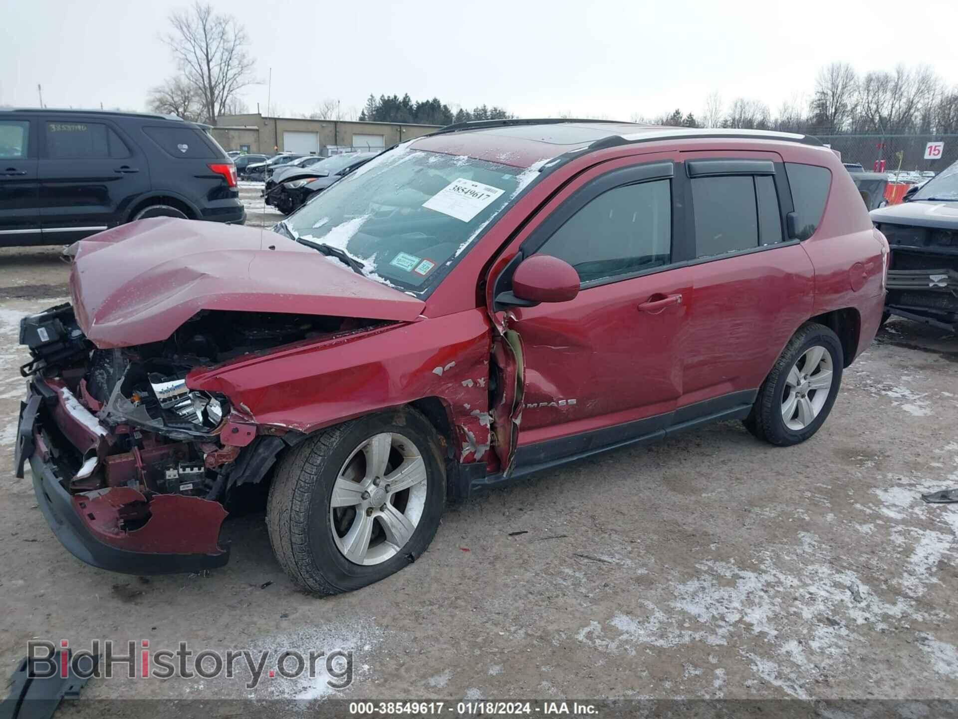 2015 JEEP COMPASS - VIN: 1C4NJDEB5FD312210 - Фото 2