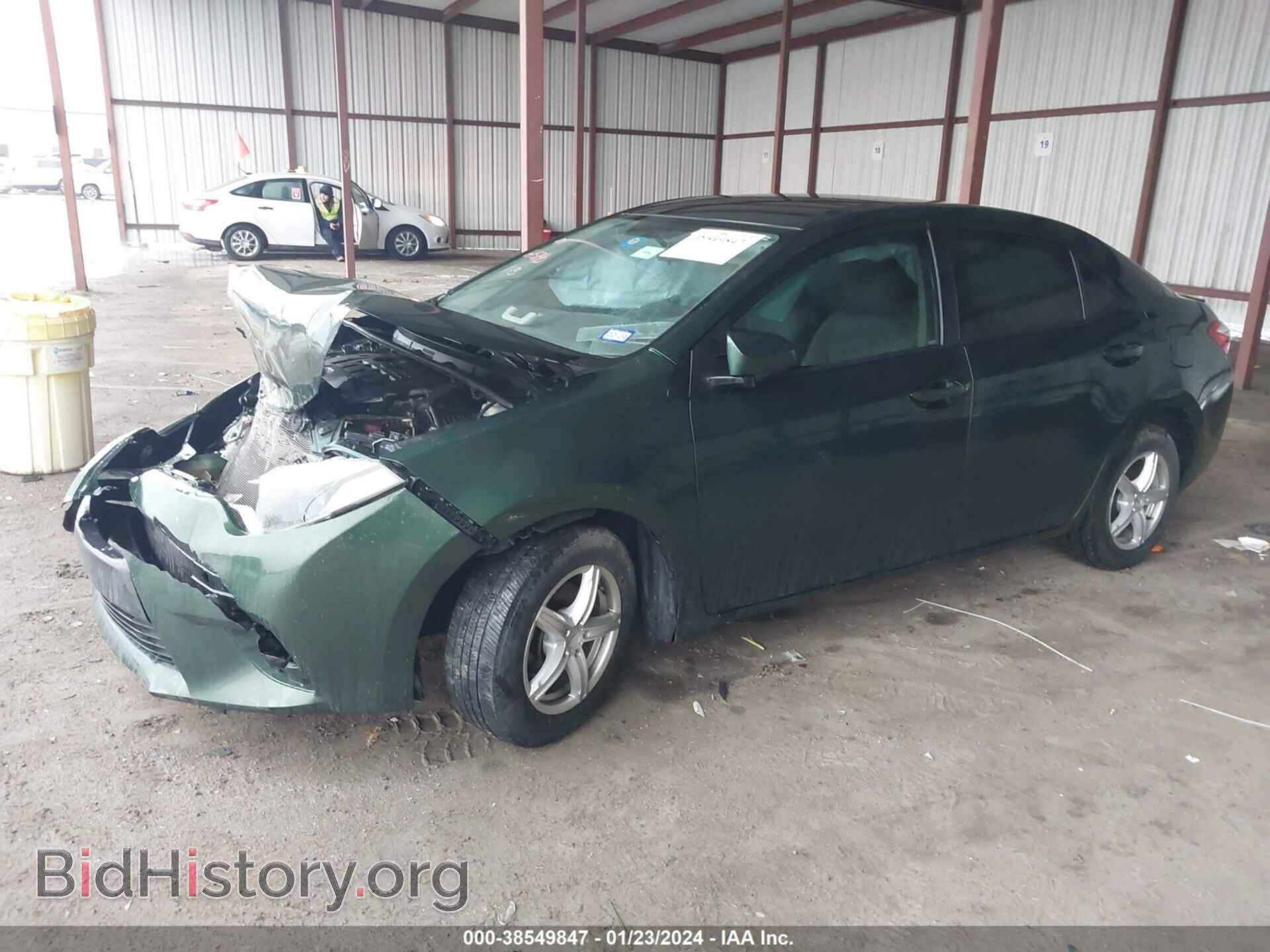 2014 TOYOTA COROLLA - VIN: 5YFBPRHEXEP114948 - Фото 2