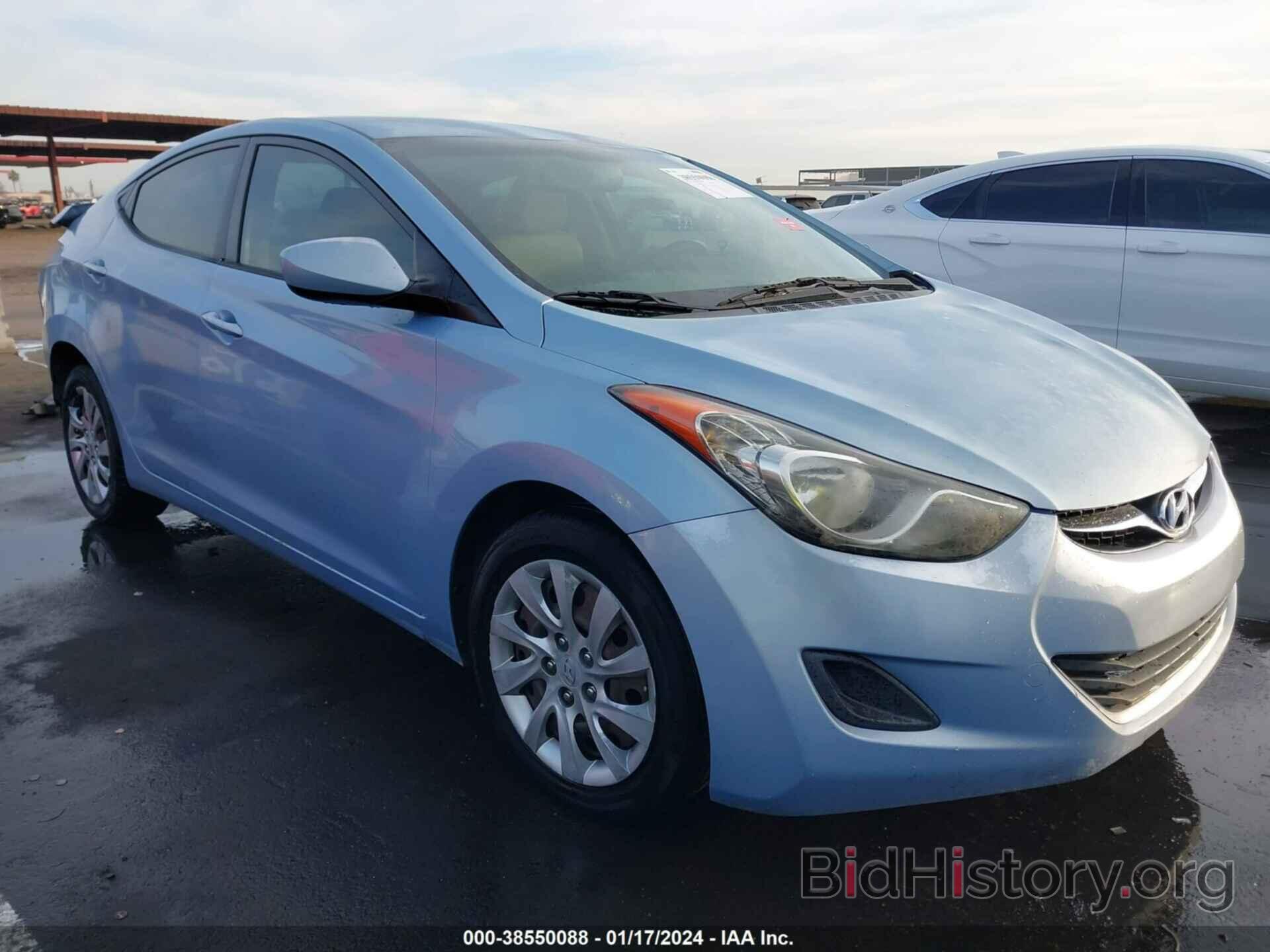 Photo KMHDH4AE4CU290621 - HYUNDAI ELANTRA 2012