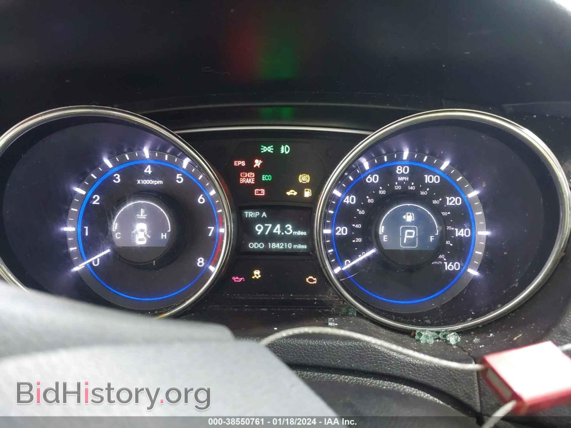 2012 HYUNDAI SONATA - VIN: 5NPEC4AC8CH335463 - Фото 7