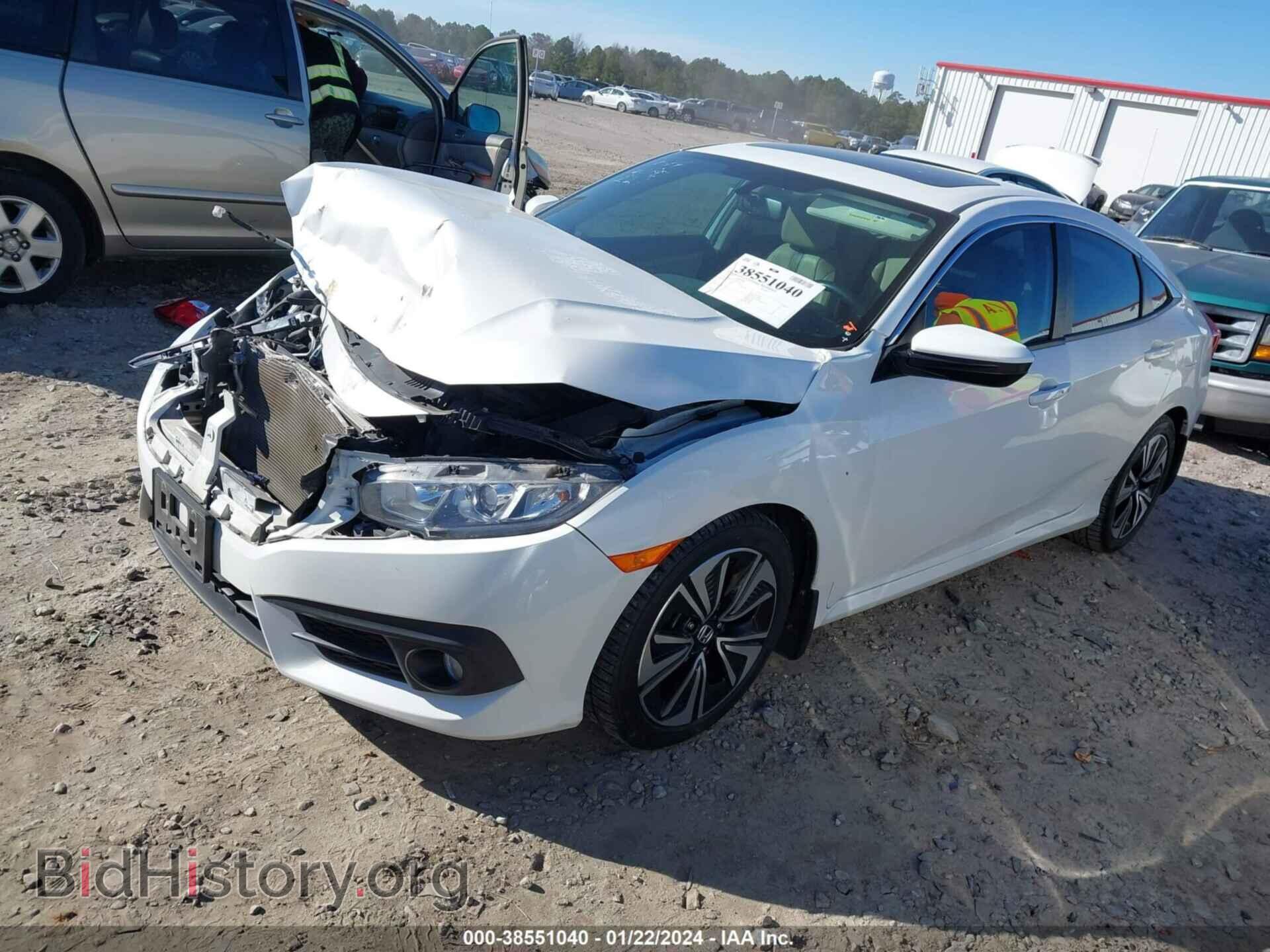 2017 HONDA CIVIC - VIN: 19XFC1F76HE208351 - Фото 2
