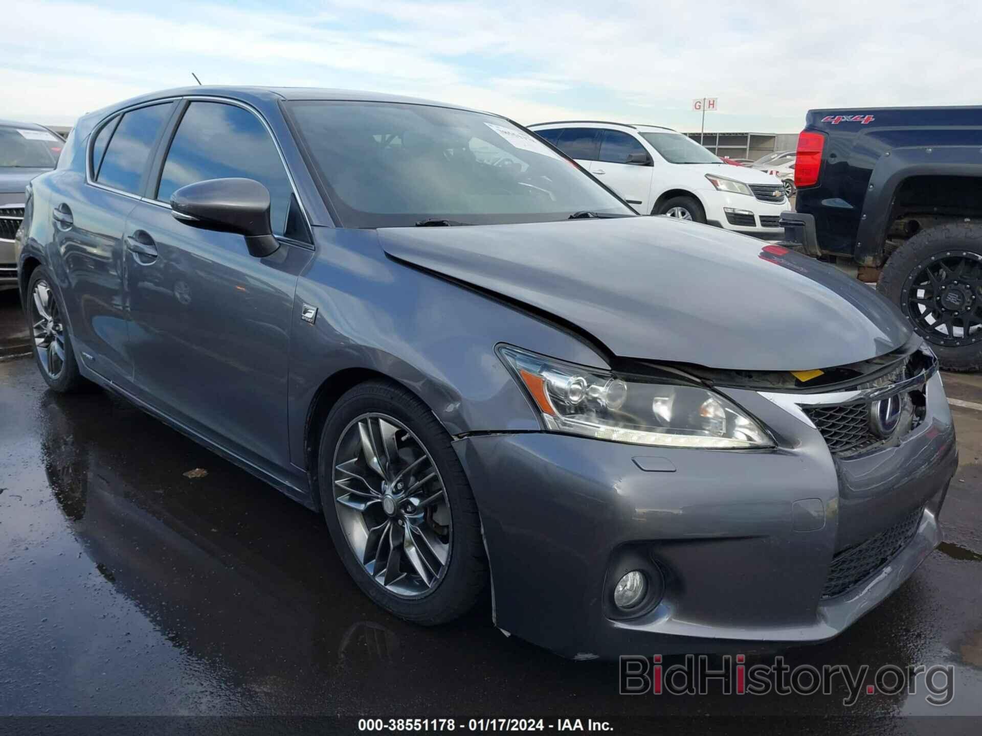 Photo JTHKD5BHXC2063160 - LEXUS CT 200H 2012