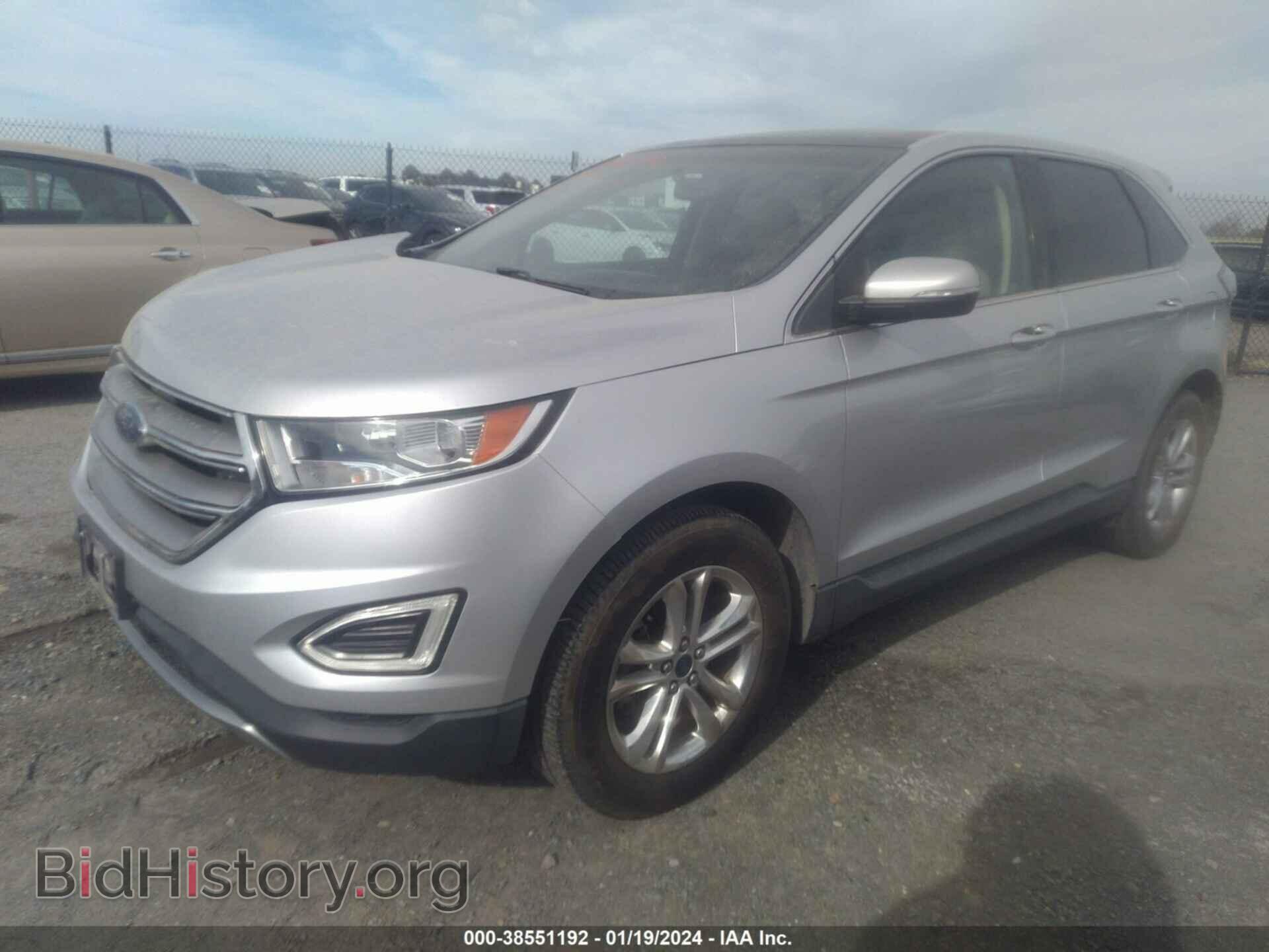 2015 FORD EDGE - VIN: 2FMTK3J8XFBB77865 - Фото 2