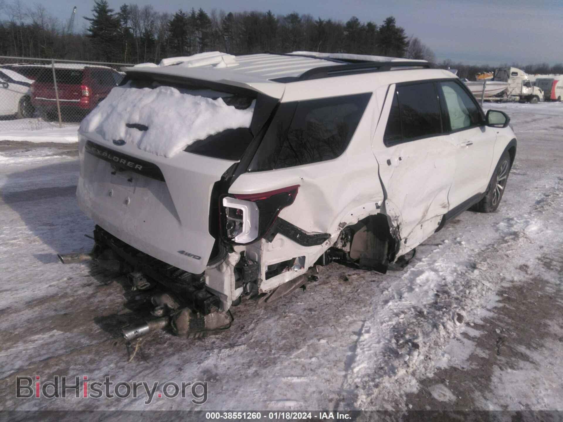 2022 FORD EXPLORER - VIN: 1FMSK8KHXNGB79825 - Фото 4