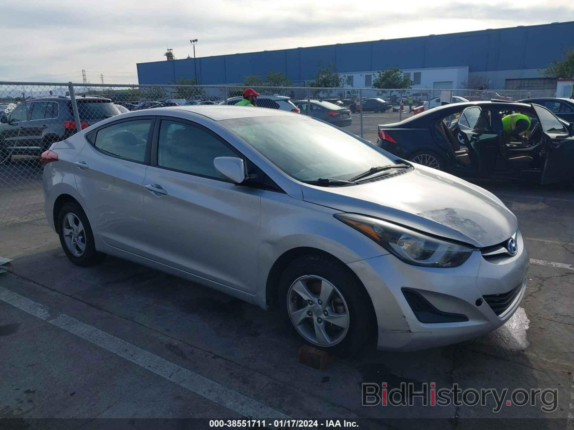 Фотография 5NPDH4AE7FH643078 - HYUNDAI ELANTRA 2015