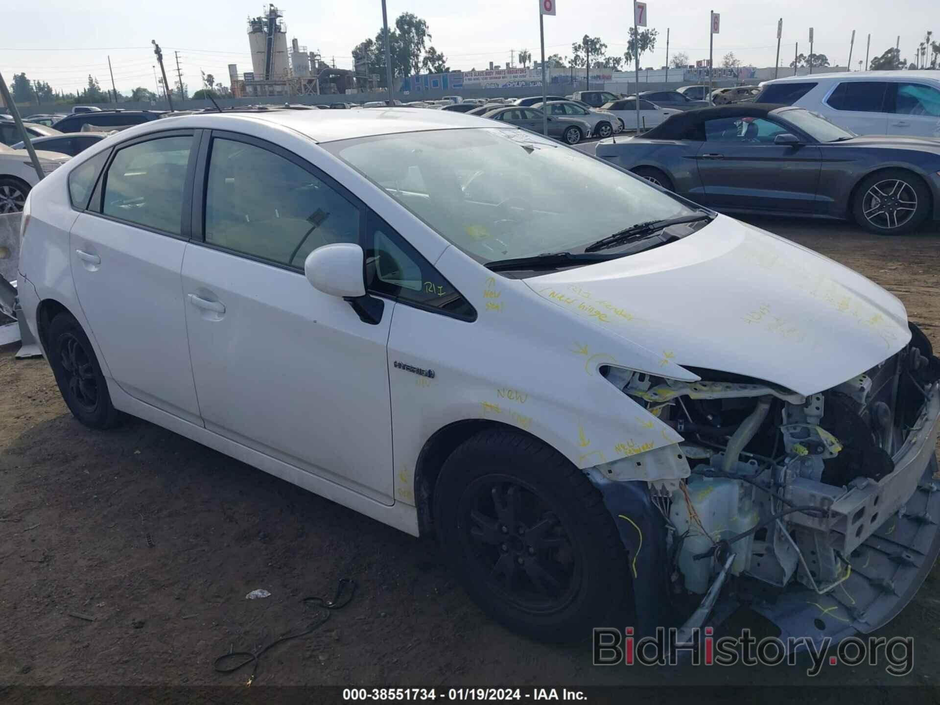 Photo JTDKN3DU2D5582474 - TOYOTA PRIUS 2013