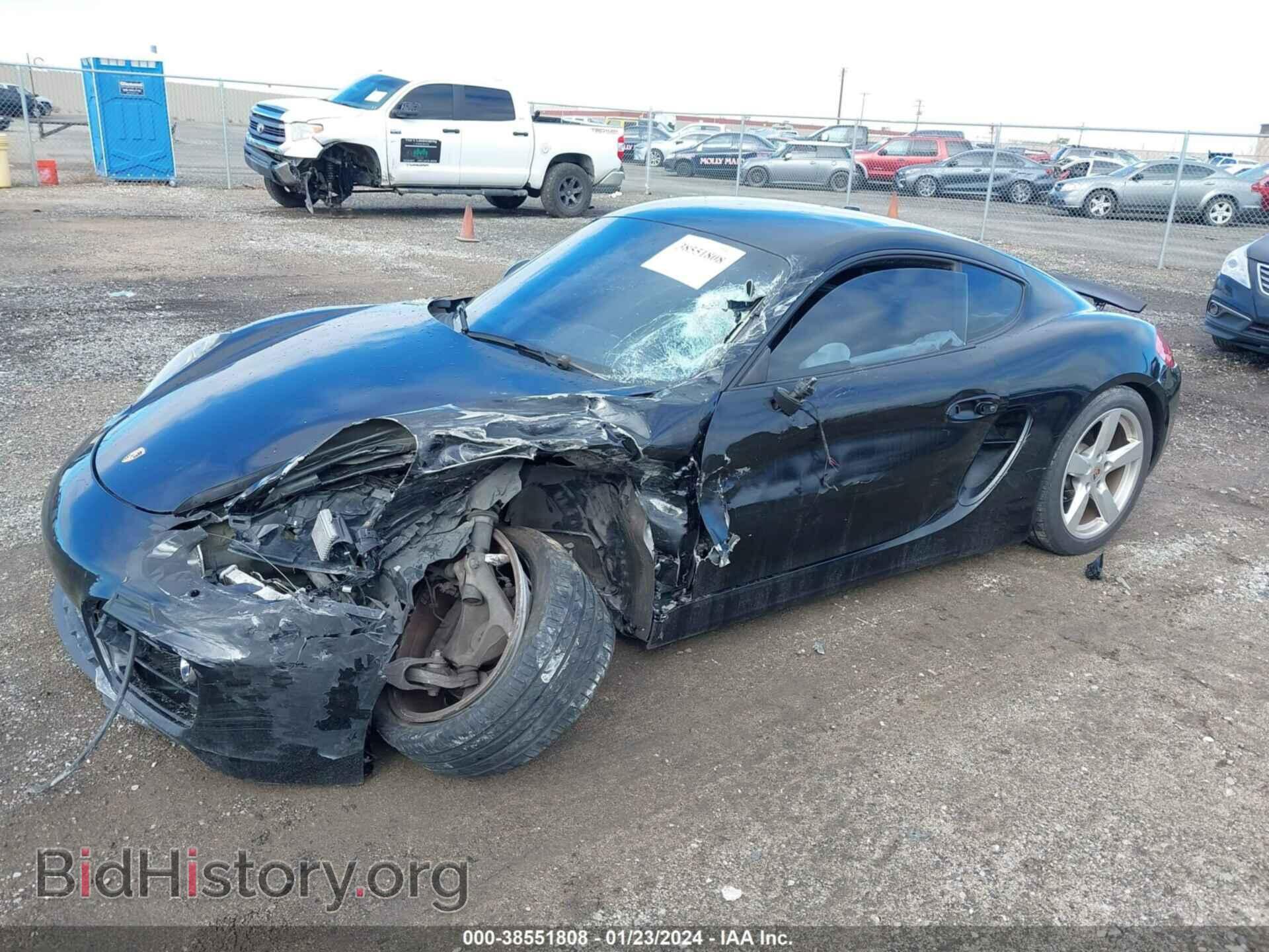 2014 PORSCHE CAYMAN - VIN: WP0AA2A89EK172265 - Фото 2