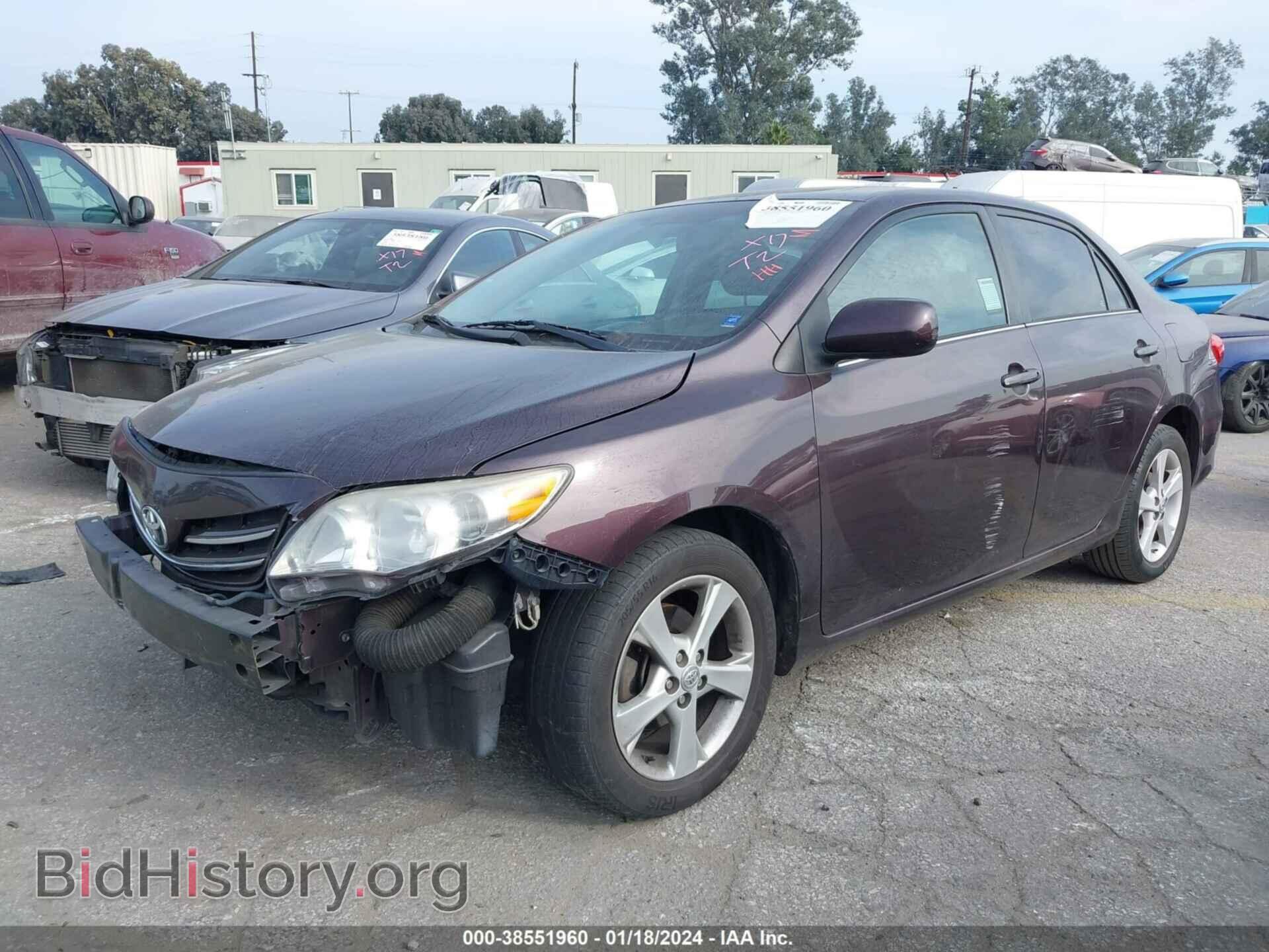 2013 TOYOTA COROLLA - VIN: 2T1BU4EEXDC066902 - Фото 2