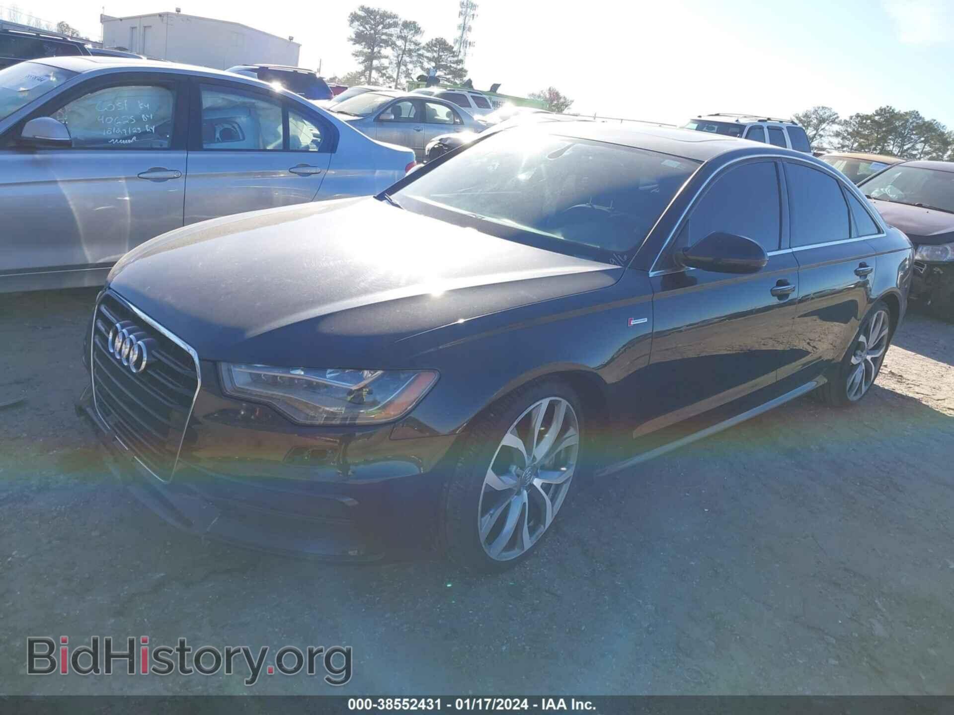 2012 AUDI A6 - VIN: WAUHGAFC8CN044564 - Фото 2